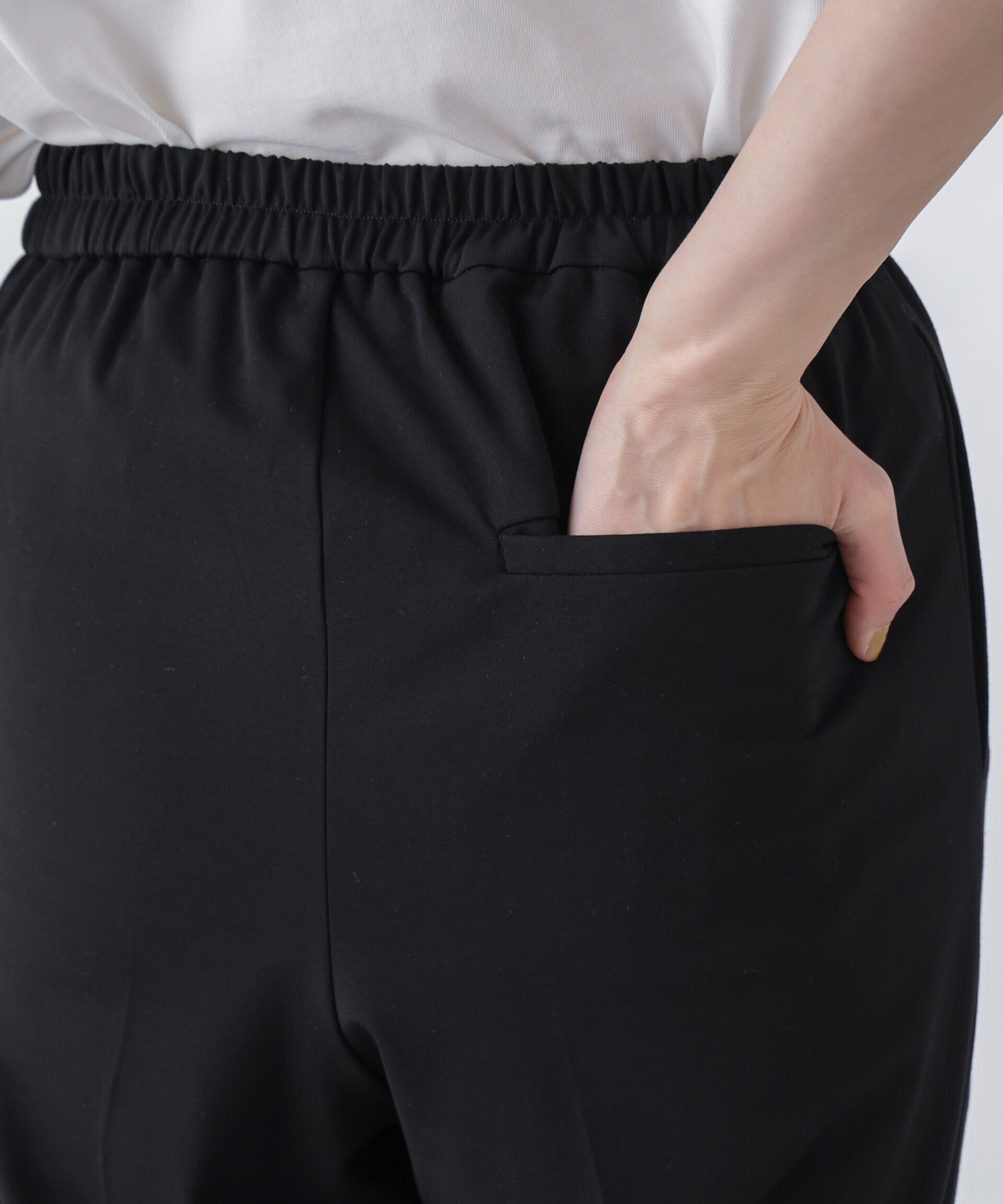 nano･universe「AtPARK＆DAILYWEAR/スリットジョガーパンツ（セットアップ可）」|チノ|