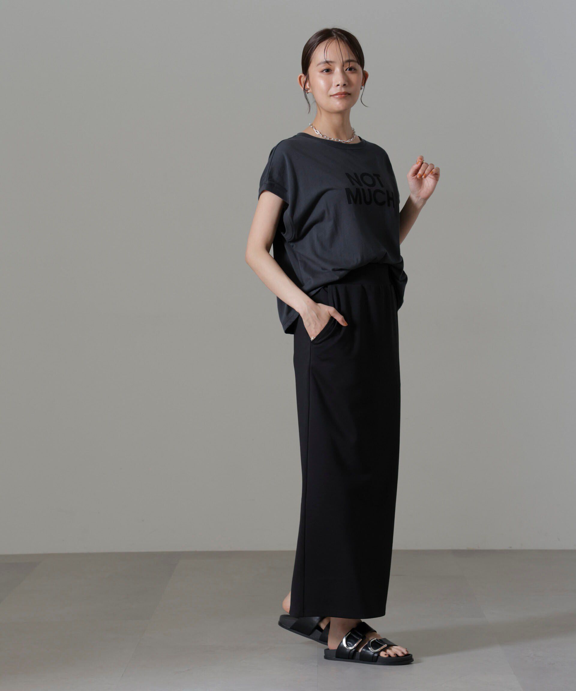 nano･universe「ポンチカットIラインマキシスカート」|スカート|