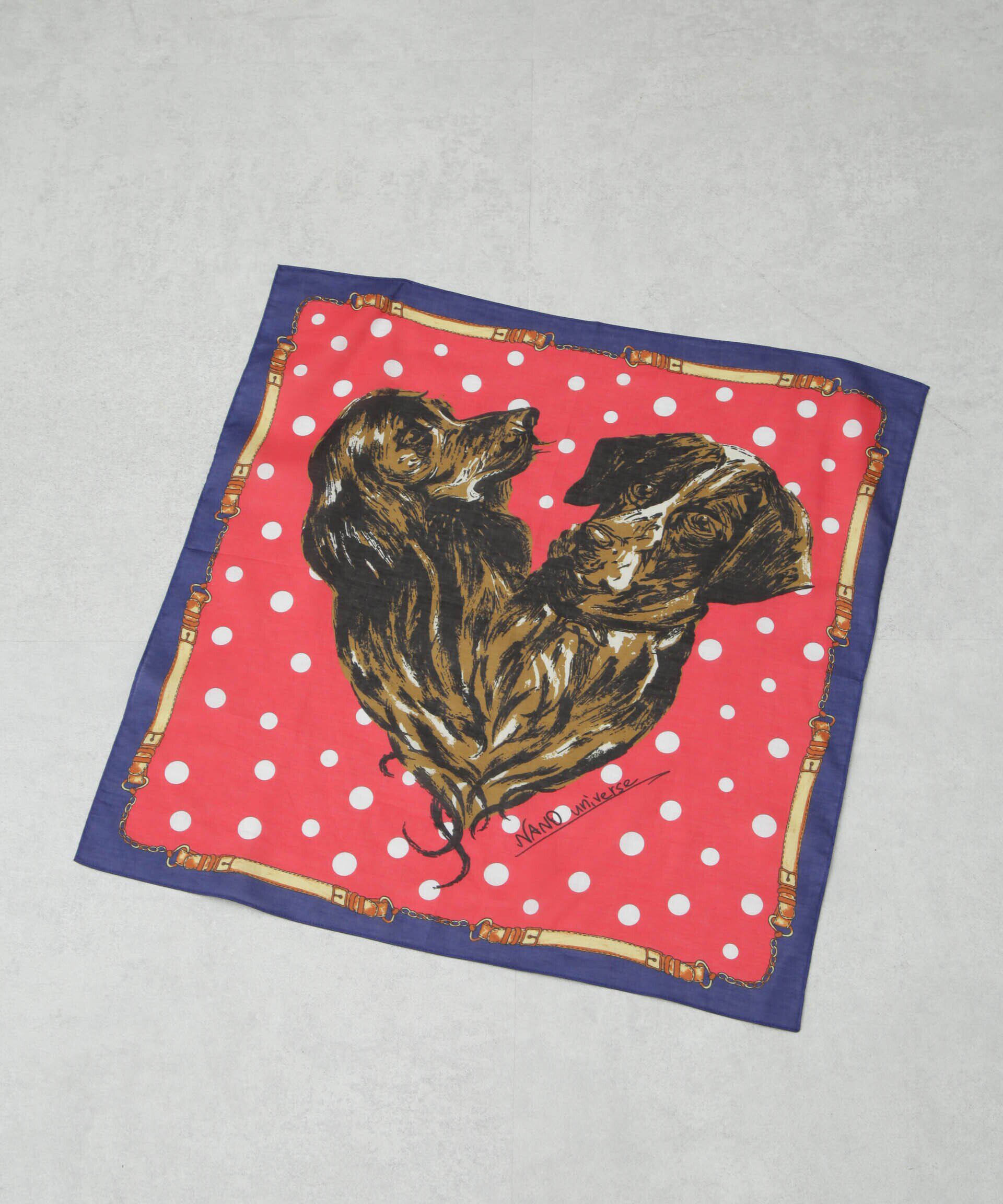 nano･universe「コットンプリントハンカチ」|その他|