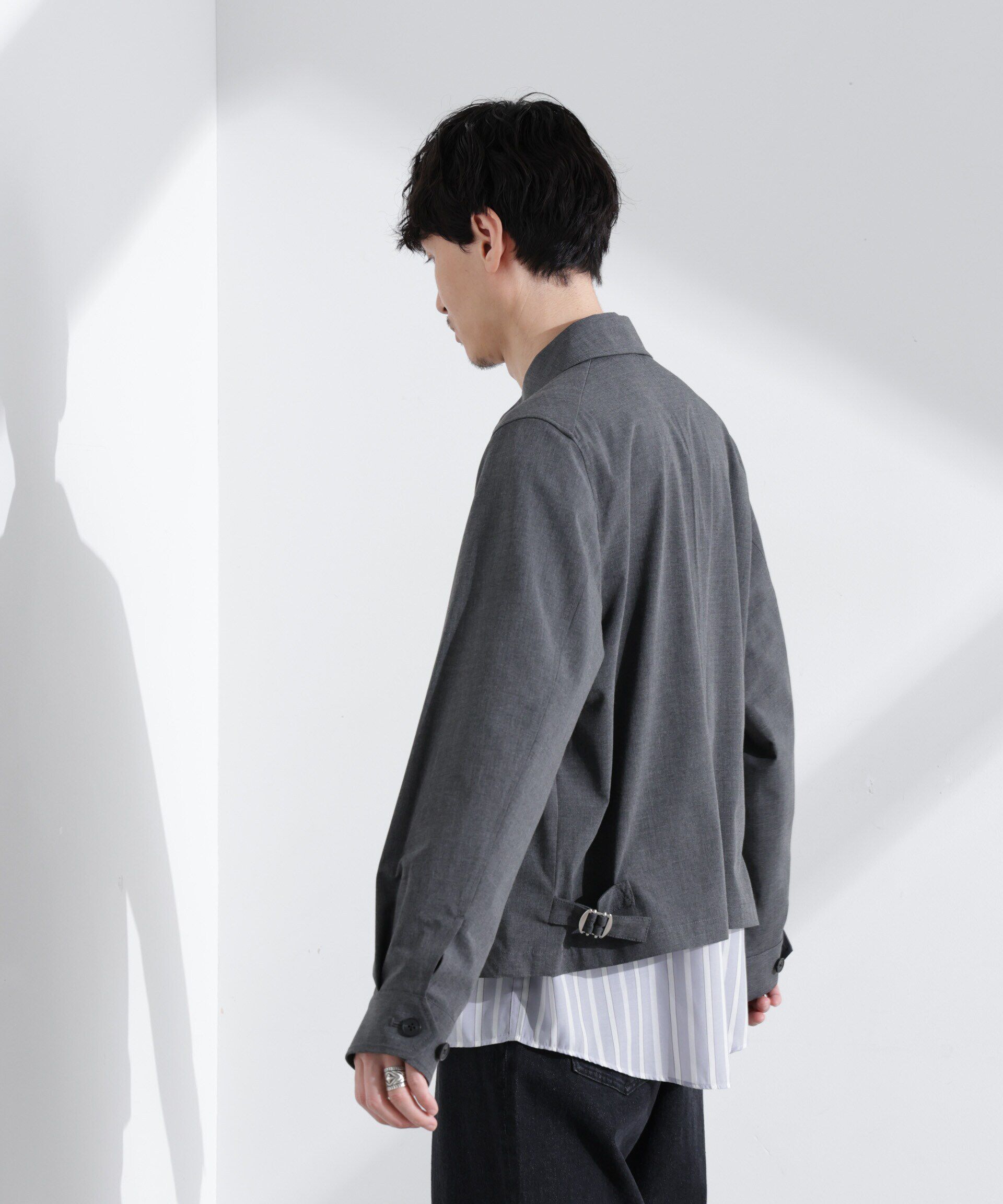 nano･universe「TRPu ZIPブルゾン」|ブルゾン・スタジャン|