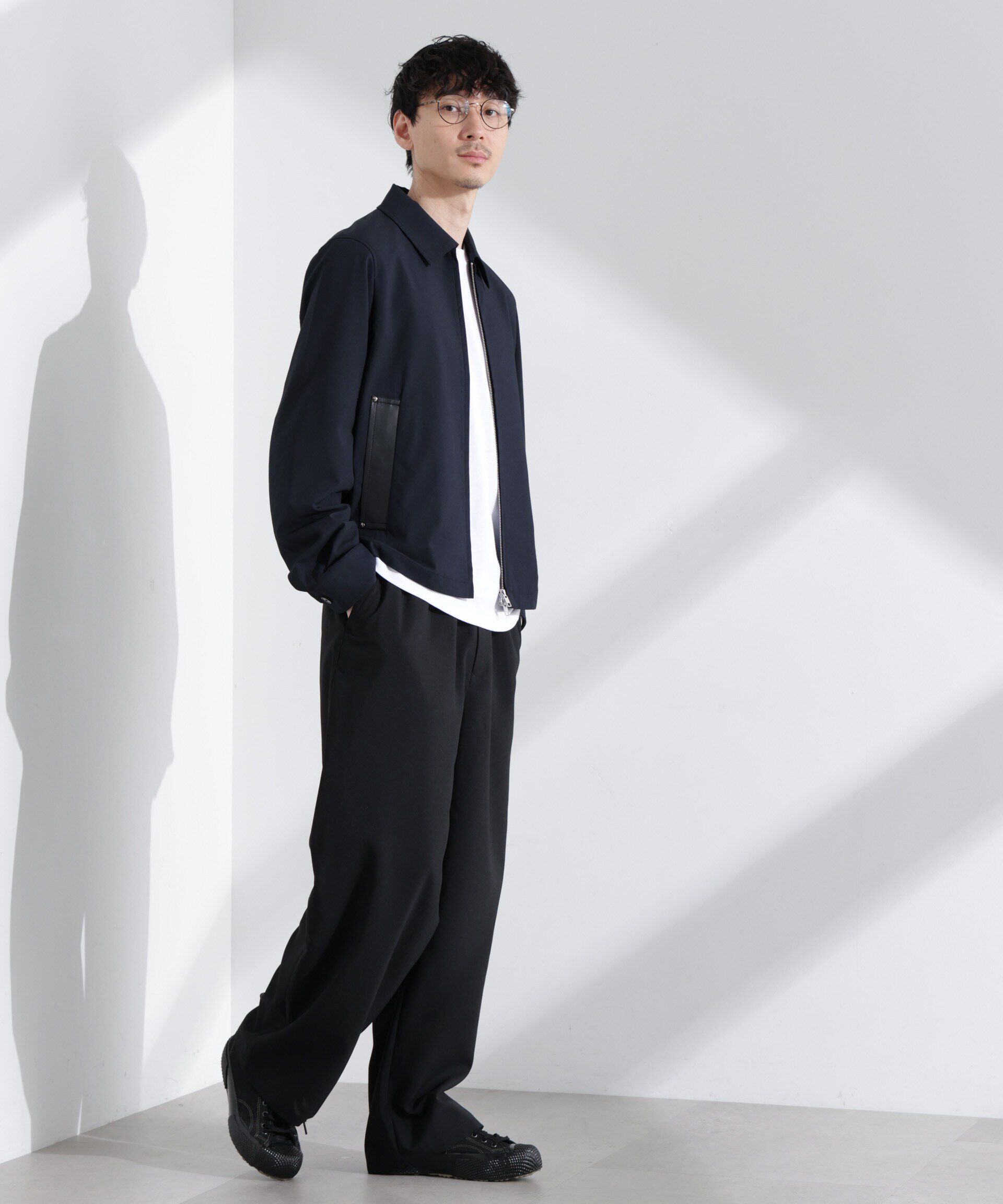 nano･universe「TRPu ZIPブルゾン」|ブルゾン・スタジャン|