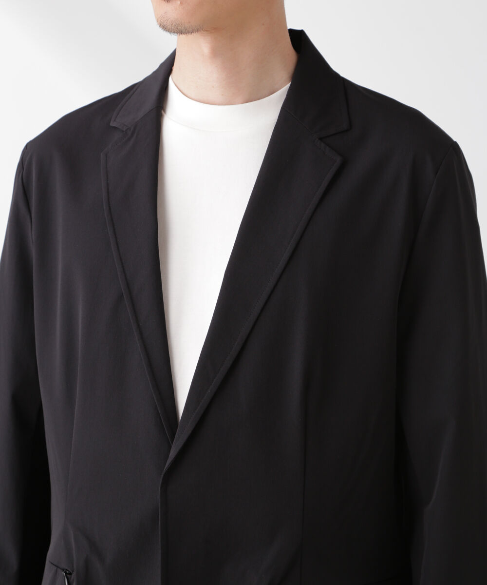 nano･universe「｢EVERLAST｣ テクニカルナイロンジャケット（セットアップ可）」|テーラードジャケット|