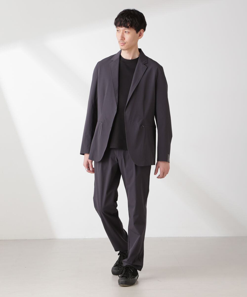 nano･universe「｢EVERLAST｣ テクニカルナイロンジャケット（セットアップ可）」|テーラードジャケット|