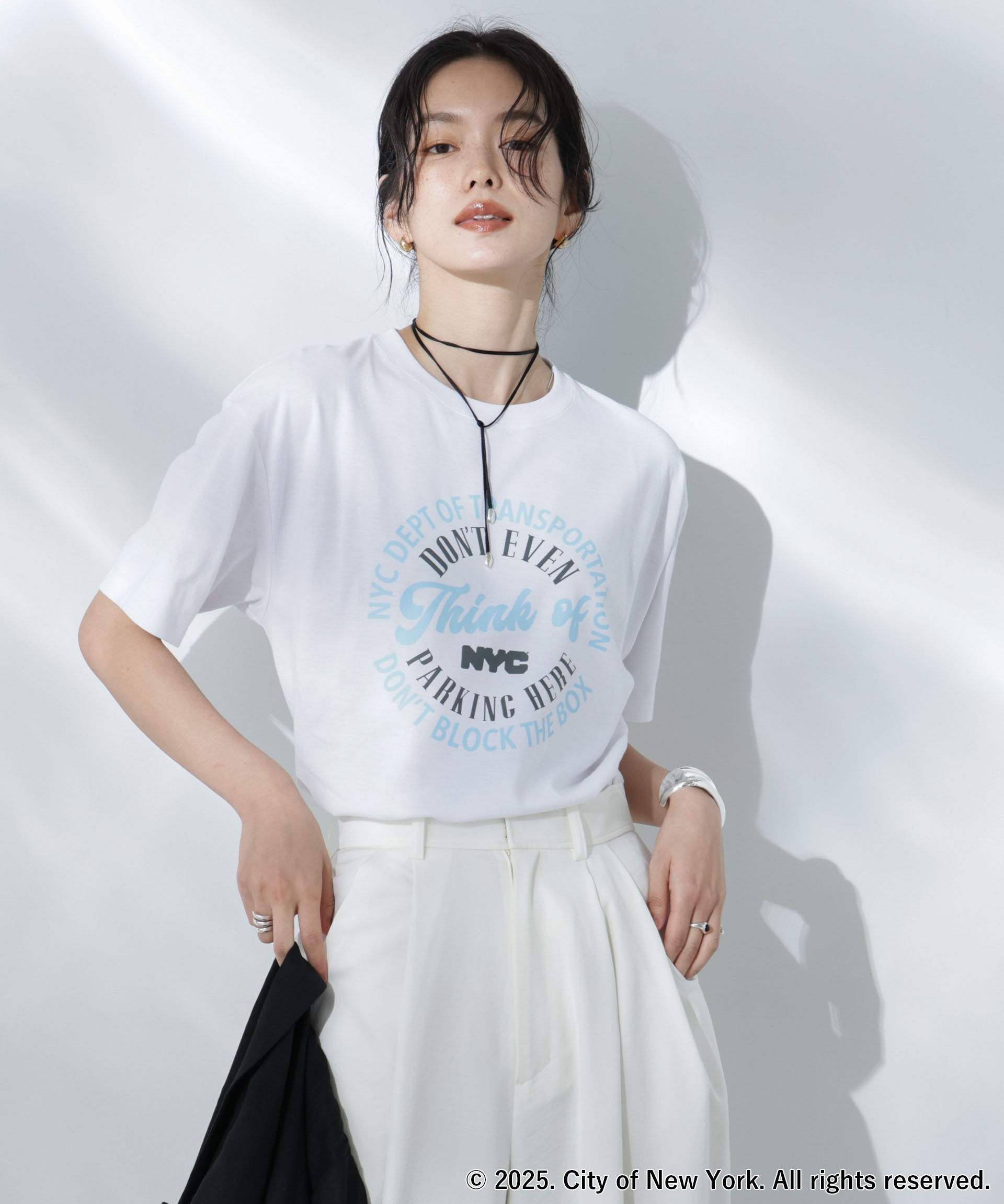 nano･universe「GOOD ROCK SPEED&times;Anti Soaked(R) 汗染み防止 NYC Tシャツ」|Tシャツ・カットソー|