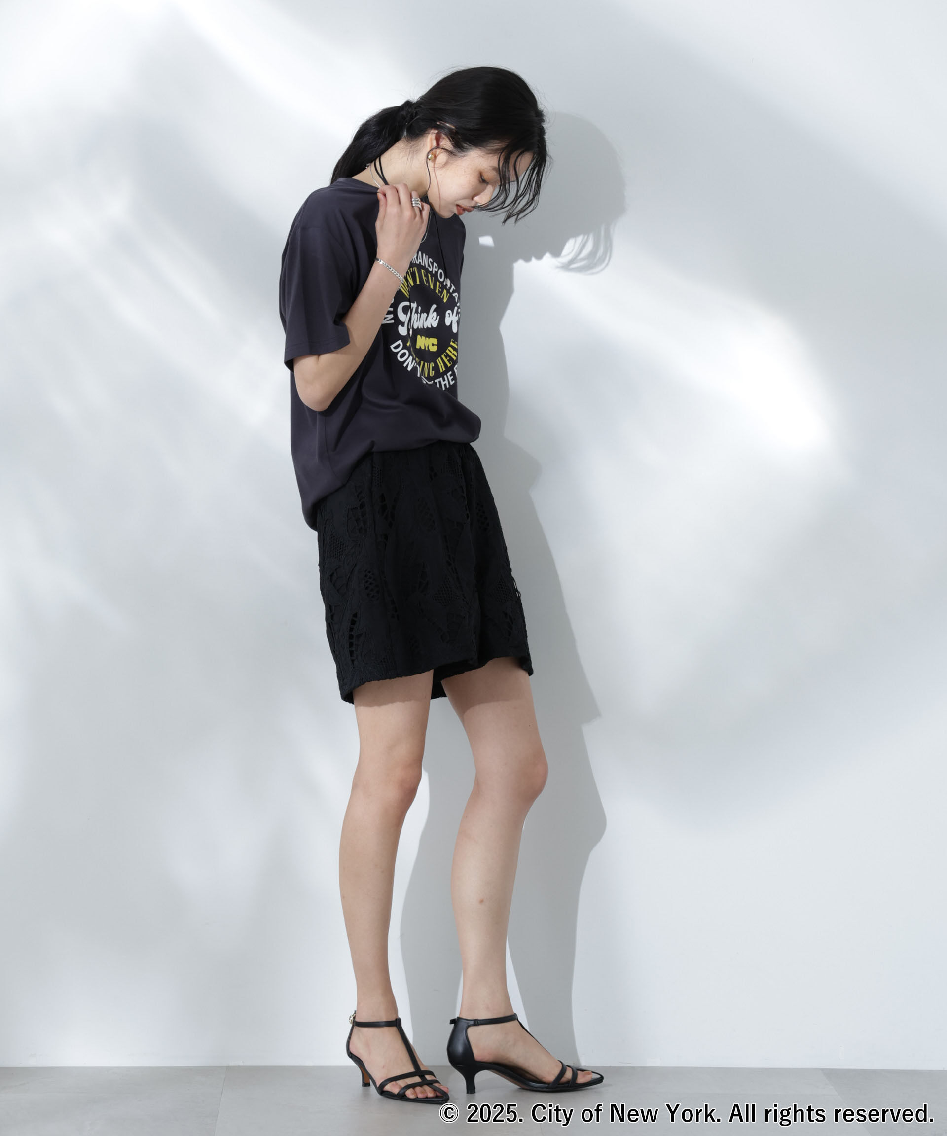 nano･universe「GOOD ROCK SPEED&times;Anti Soaked(R) 汗染み防止 NYC Tシャツ」|Tシャツ・カットソー|