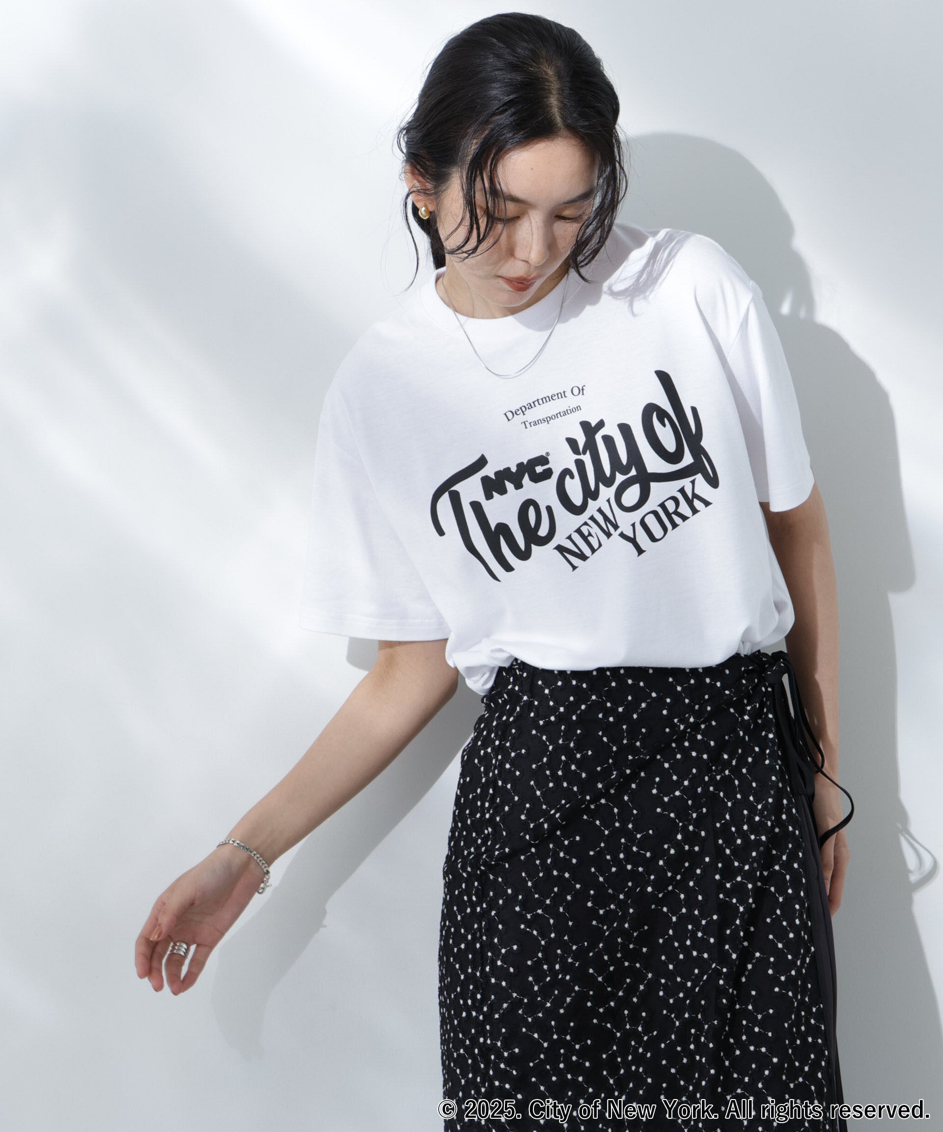 nano･universe「GOOD ROCK SPEED&times;Anti Soaked(R) 汗染み防止 NYC Tシャツ」|Tシャツ・カットソー|パターン32