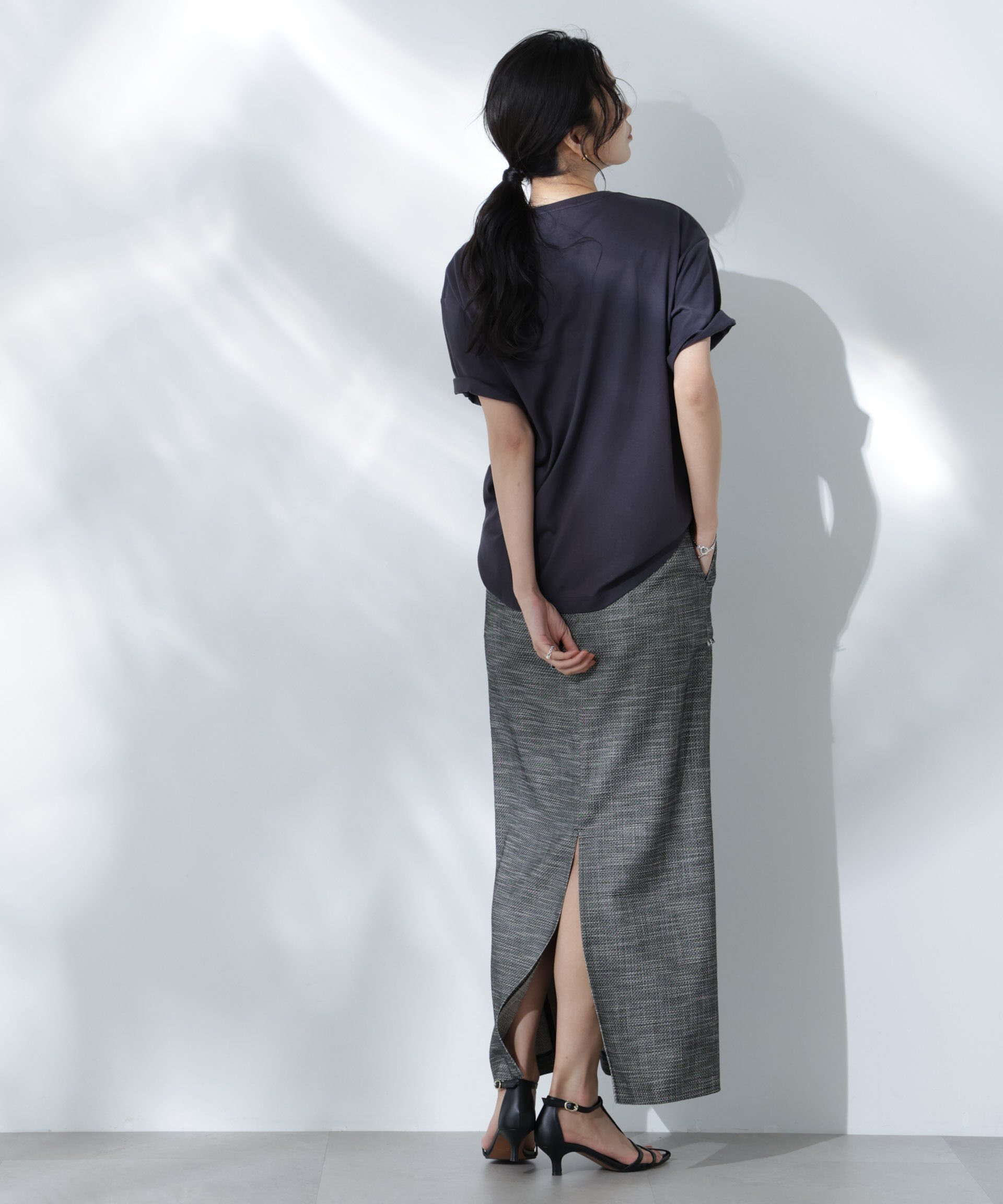 nano･universe「GOOD ROCK SPEED&times;Anti Soaked(R) 汗染み防止 NYC Tシャツ」|Tシャツ・カットソー|