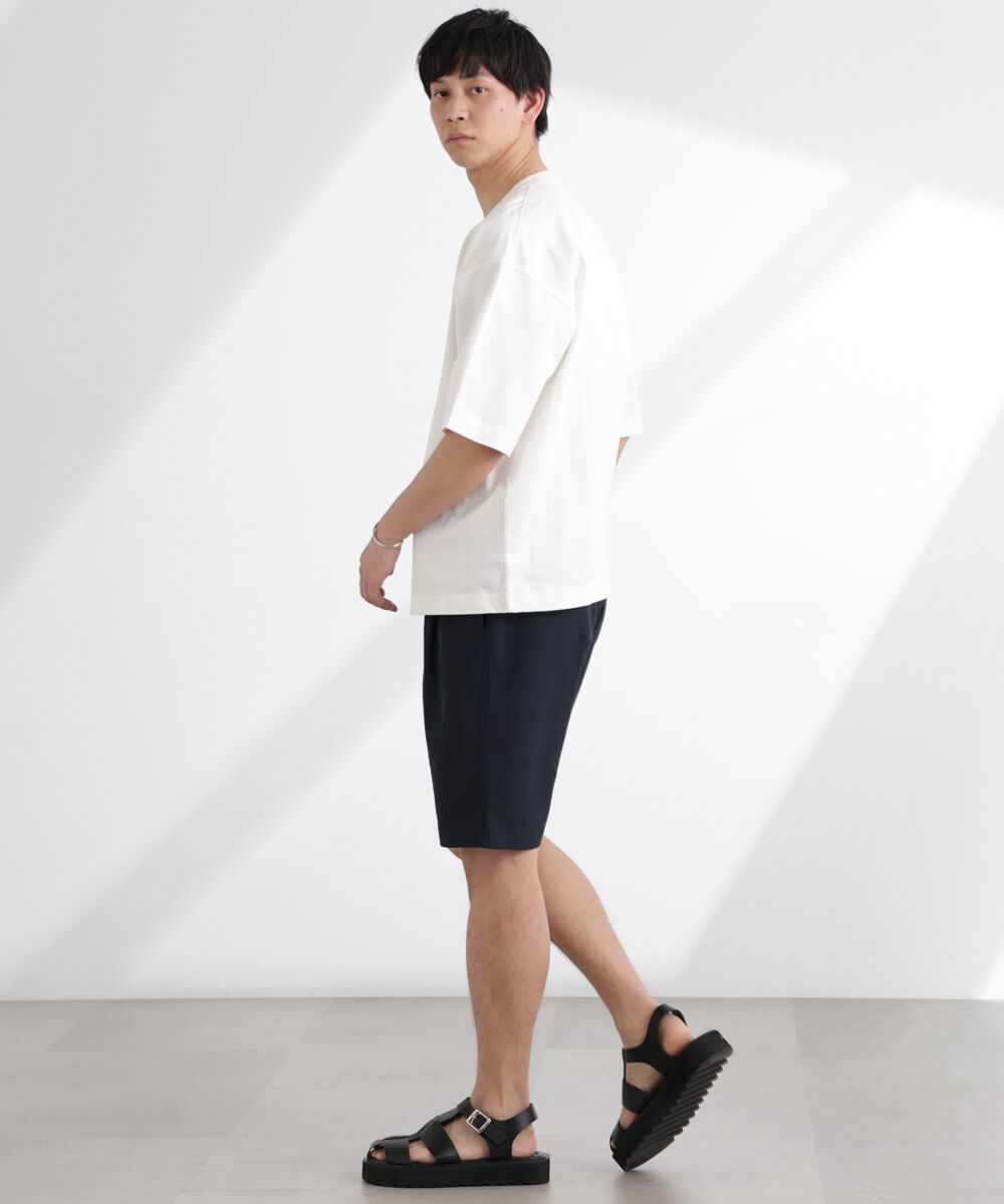 nano･universe「ヘビーウェイトワイドTシャツ 半袖」|Tシャツ・カットソー|