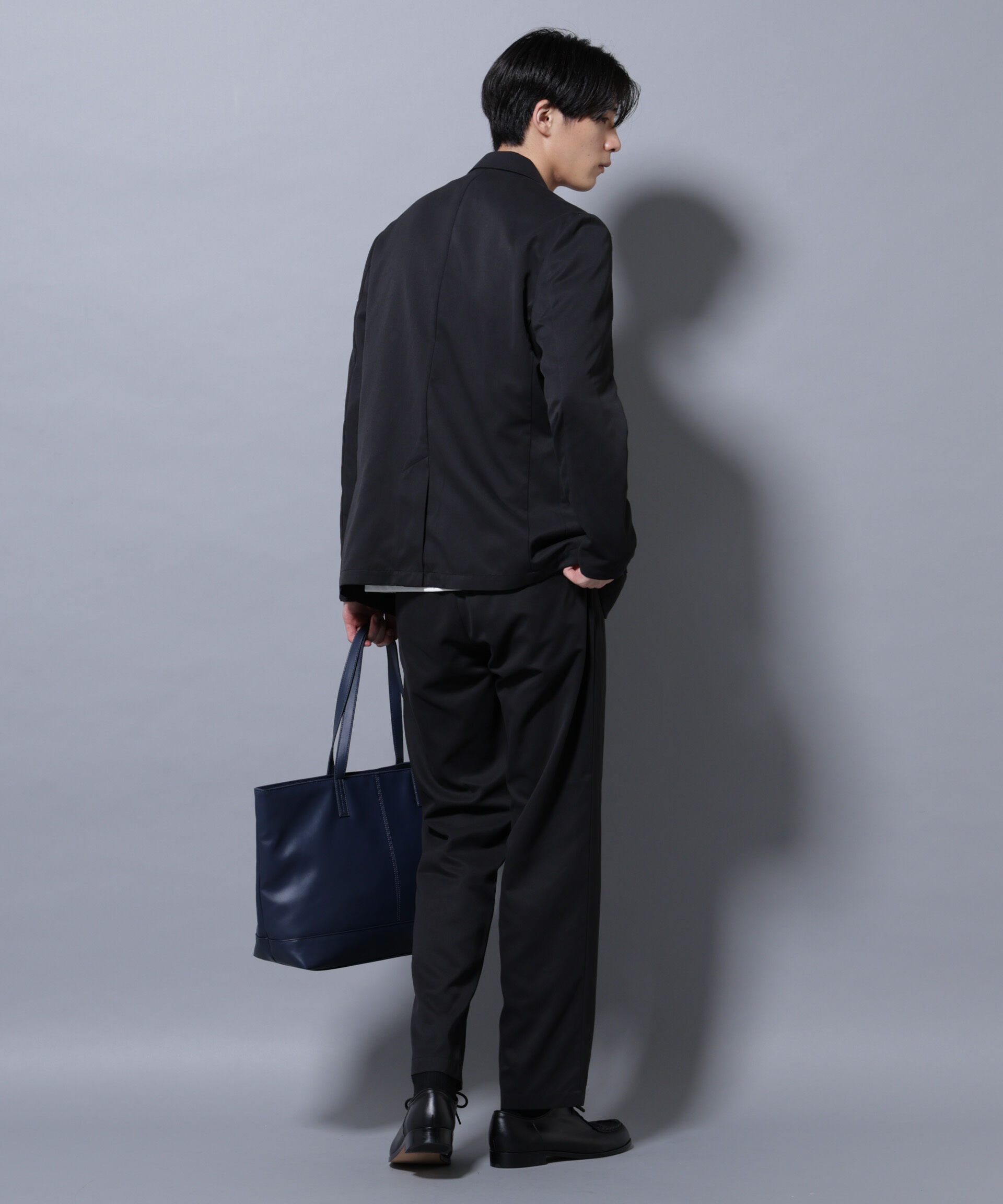 nano･universe「ピーチツイルセットアップ」|スーツ|