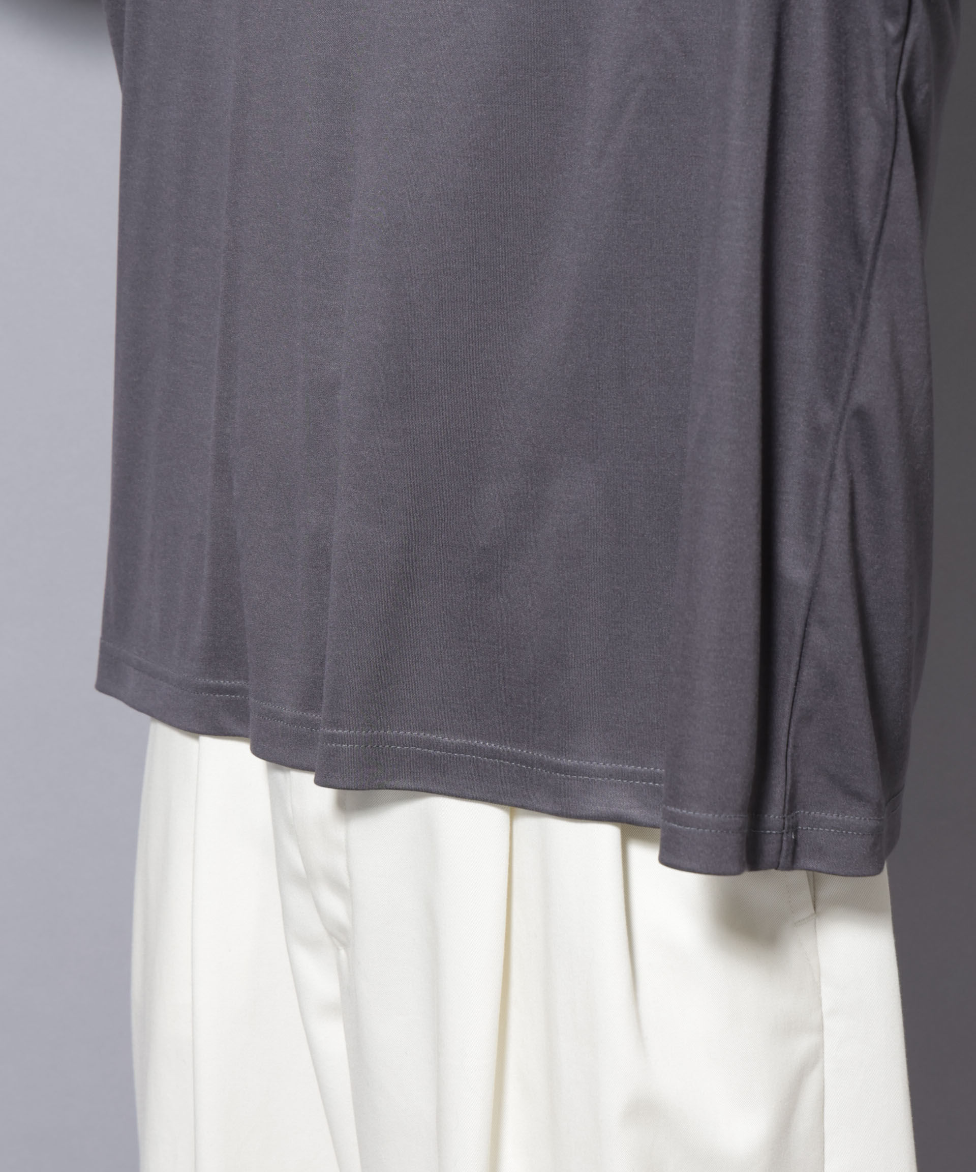 nano･universe「MIYATA&times;NANO JAPAN MADE キュプラ混 Tシャツ」|Tシャツ・カットソー|