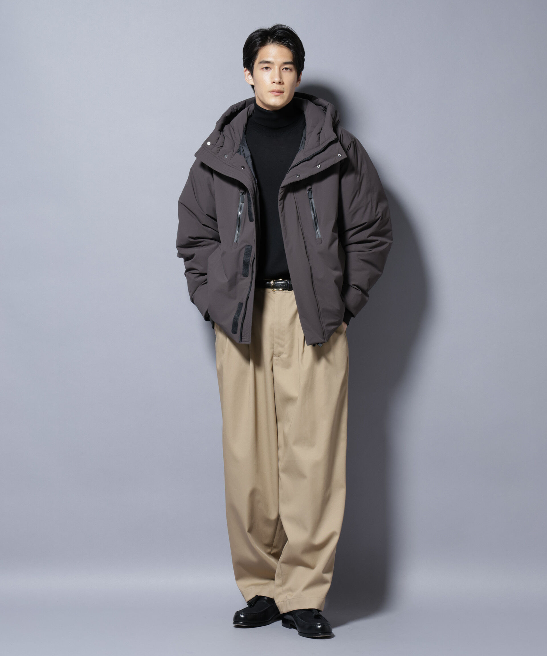 nano･universe「「西川ダウン(R)」SOLOTEXショートダウン」|ダウン|