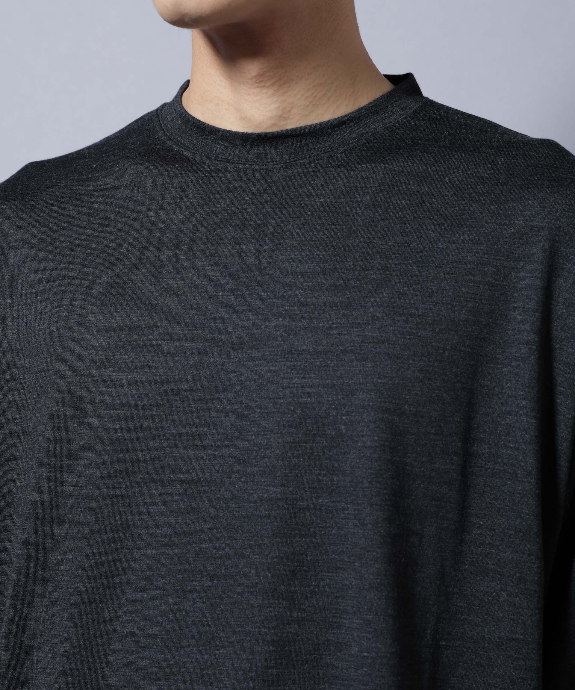 nano･universe「MIYATA&times;NANO JAPAN MADE 100%WOOL Tシャツ」|Tシャツ・カットソー|