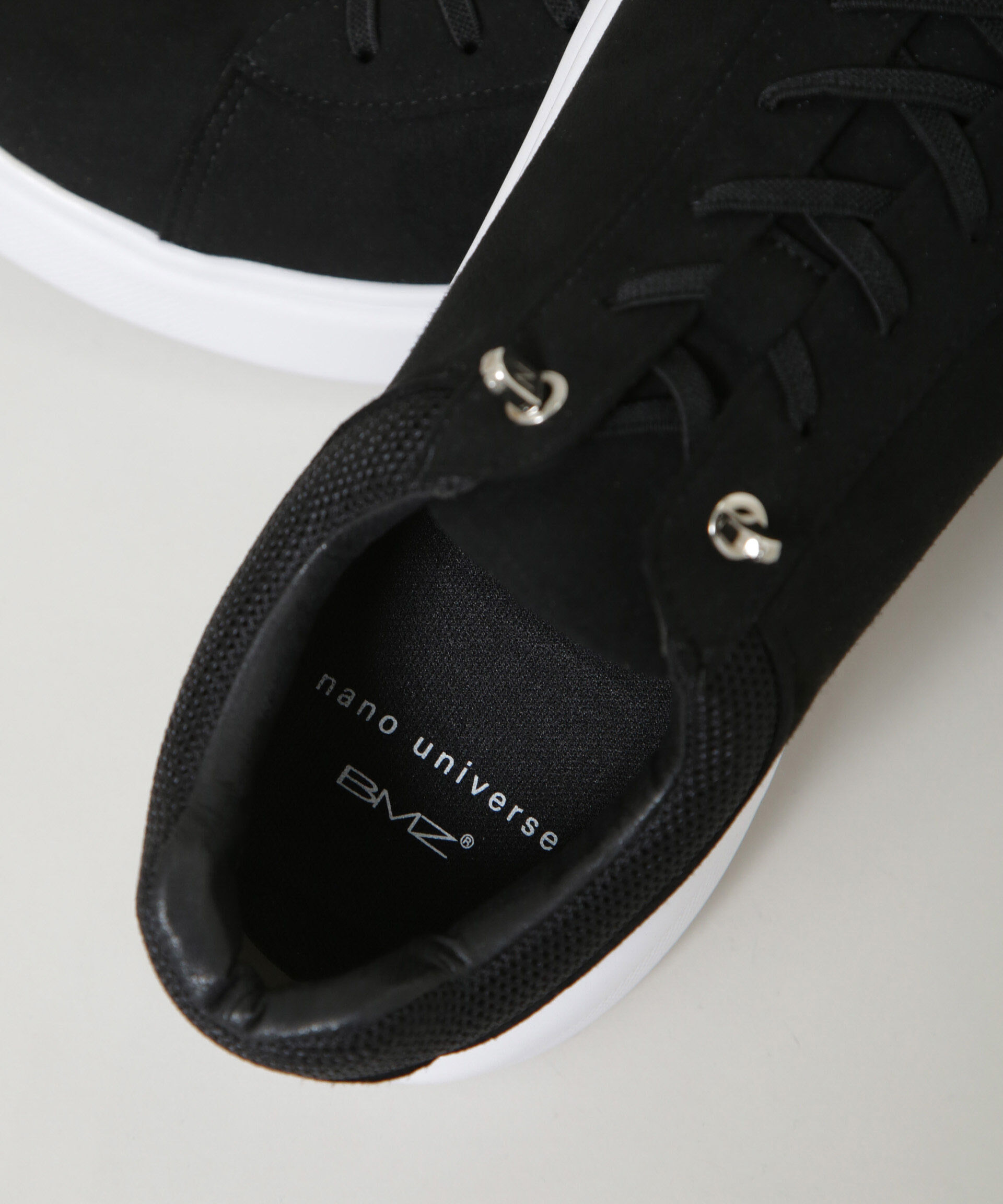 nano･universe「「N SERIES」 アクティブフェイクスエードスニーカー&times;BMZソール」|スニーカー|