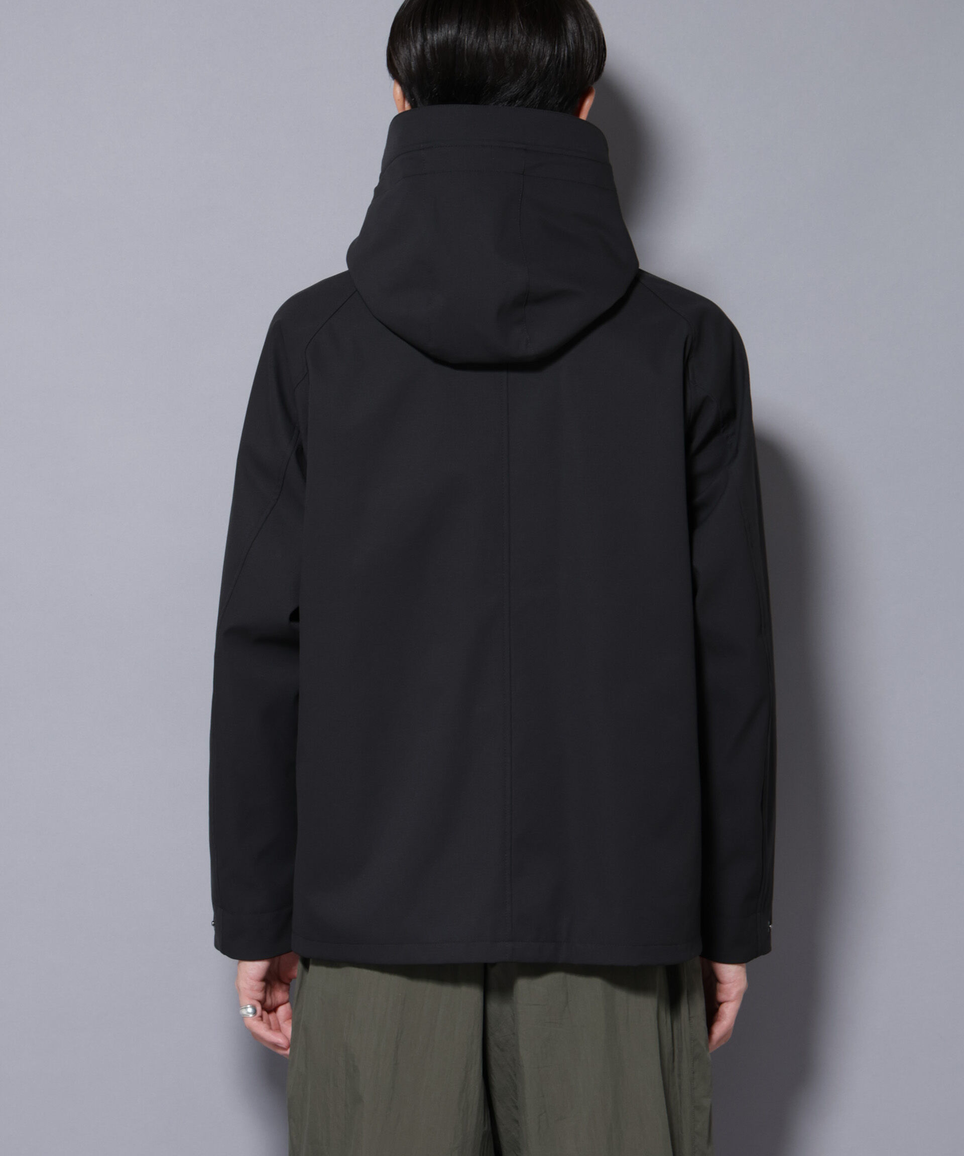 nano･universe「ボンディングウォームパーカー」|ブルゾン・スタジャン|