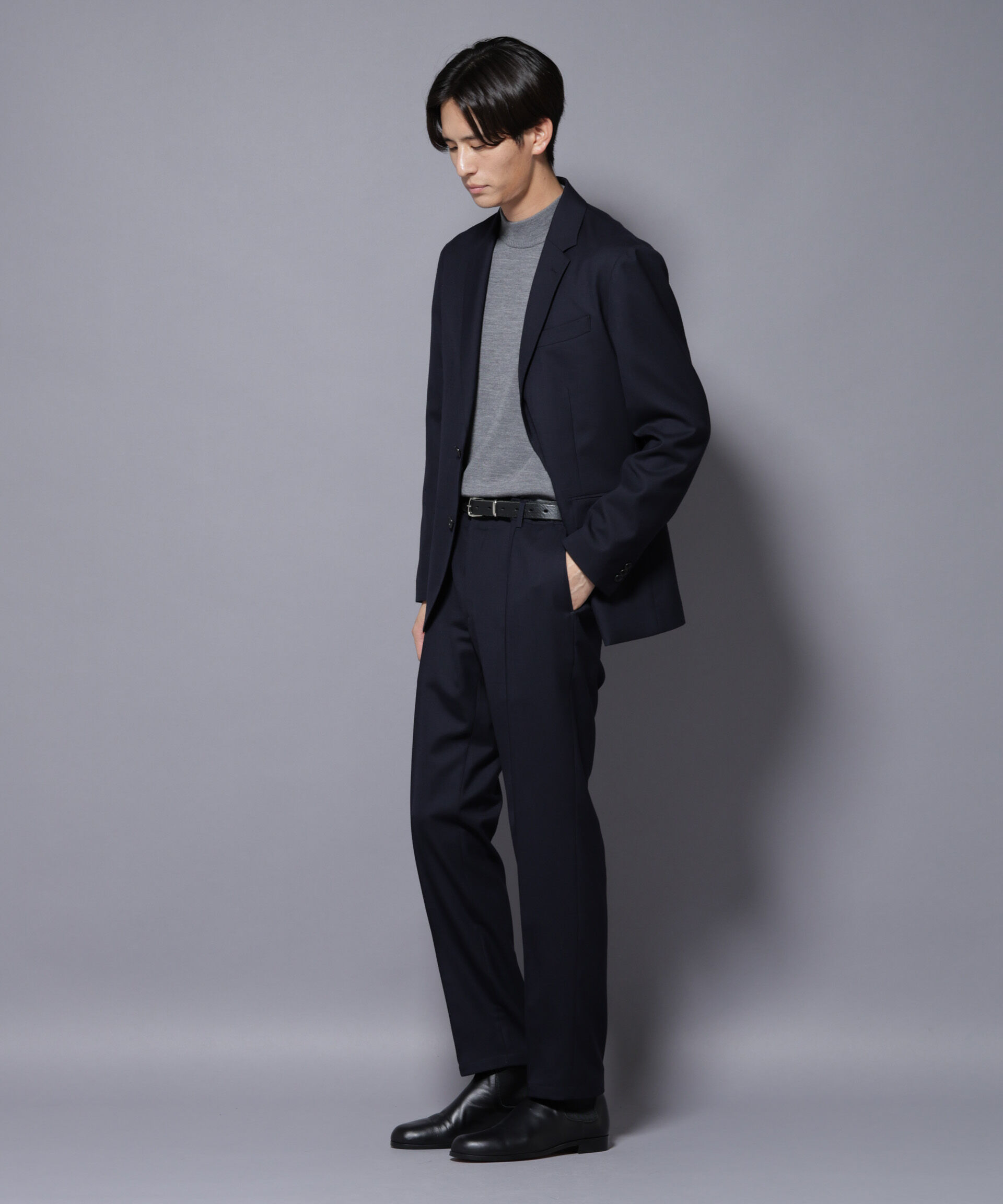 nano･universe「｢N JACKET PREMIUM｣RENU(R) ｳｰﾙ混洗えるｻｷｿﾆｰｼﾞｬｹｯﾄ(ｾｯﾄｱｯ」|スーツ|