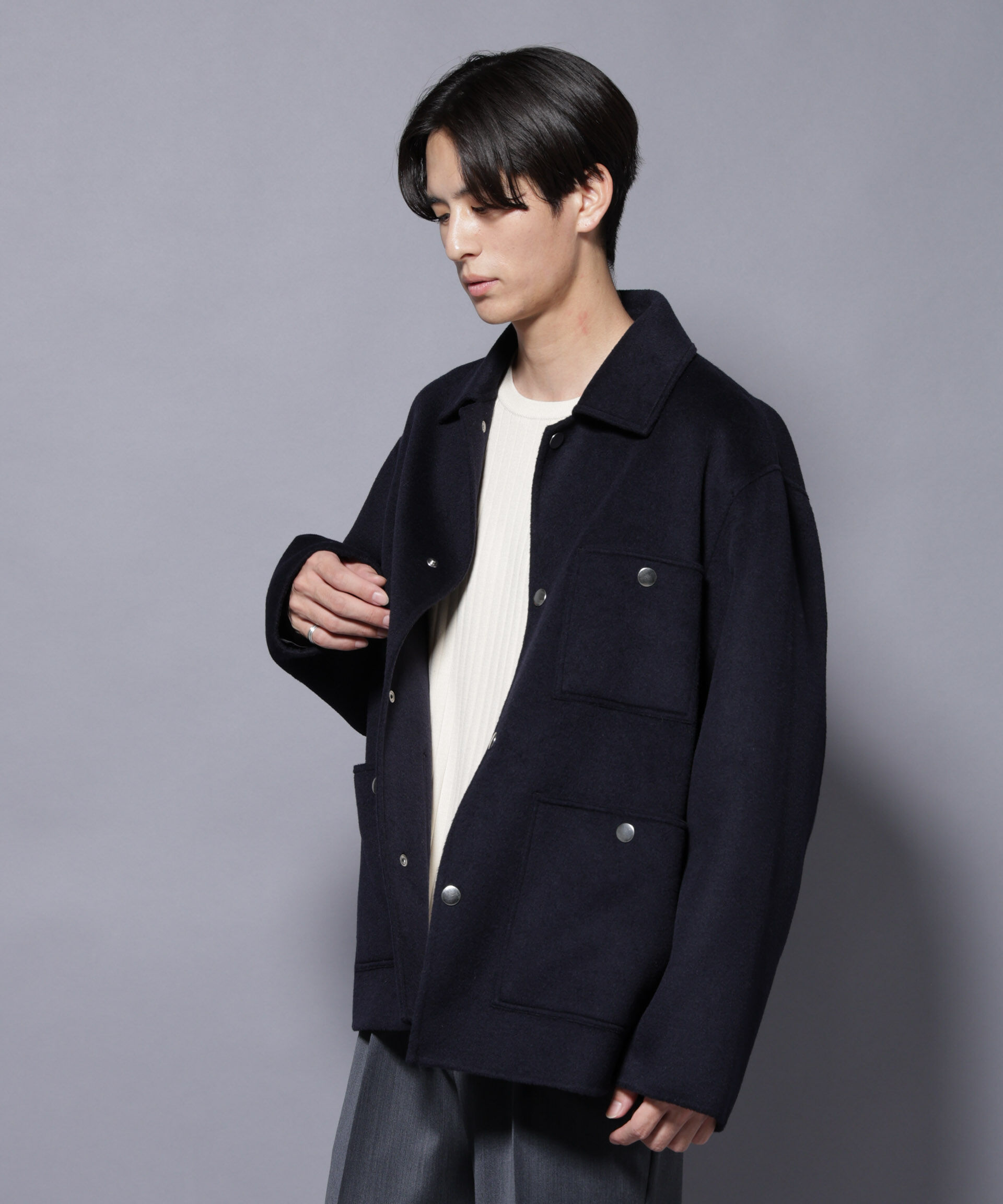 nano･universe「ウールリバーカバーオール」|その他|