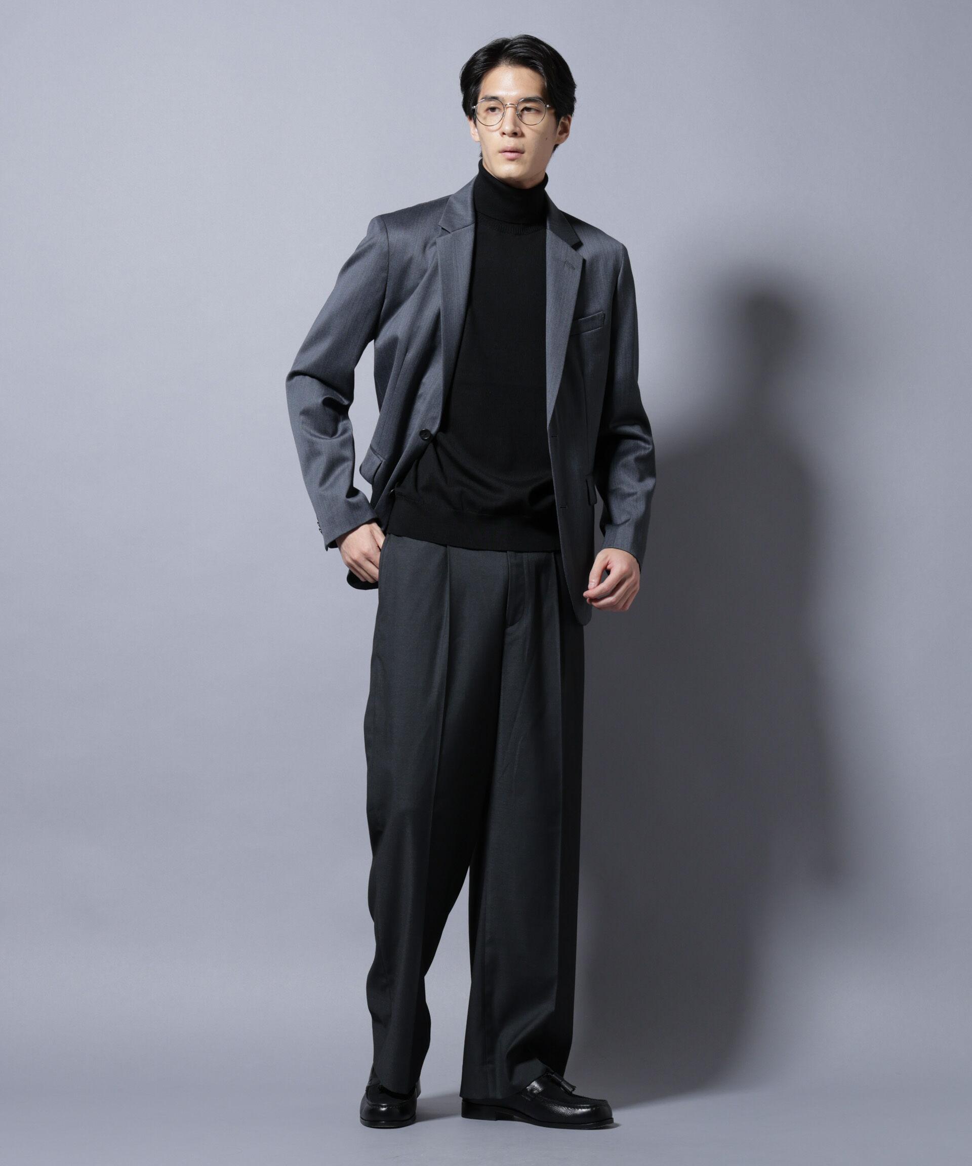 nano･universe「｢Damerino Select｣ ウールシルクベネシャンジャケット(セットアップ可)」|スーツ|