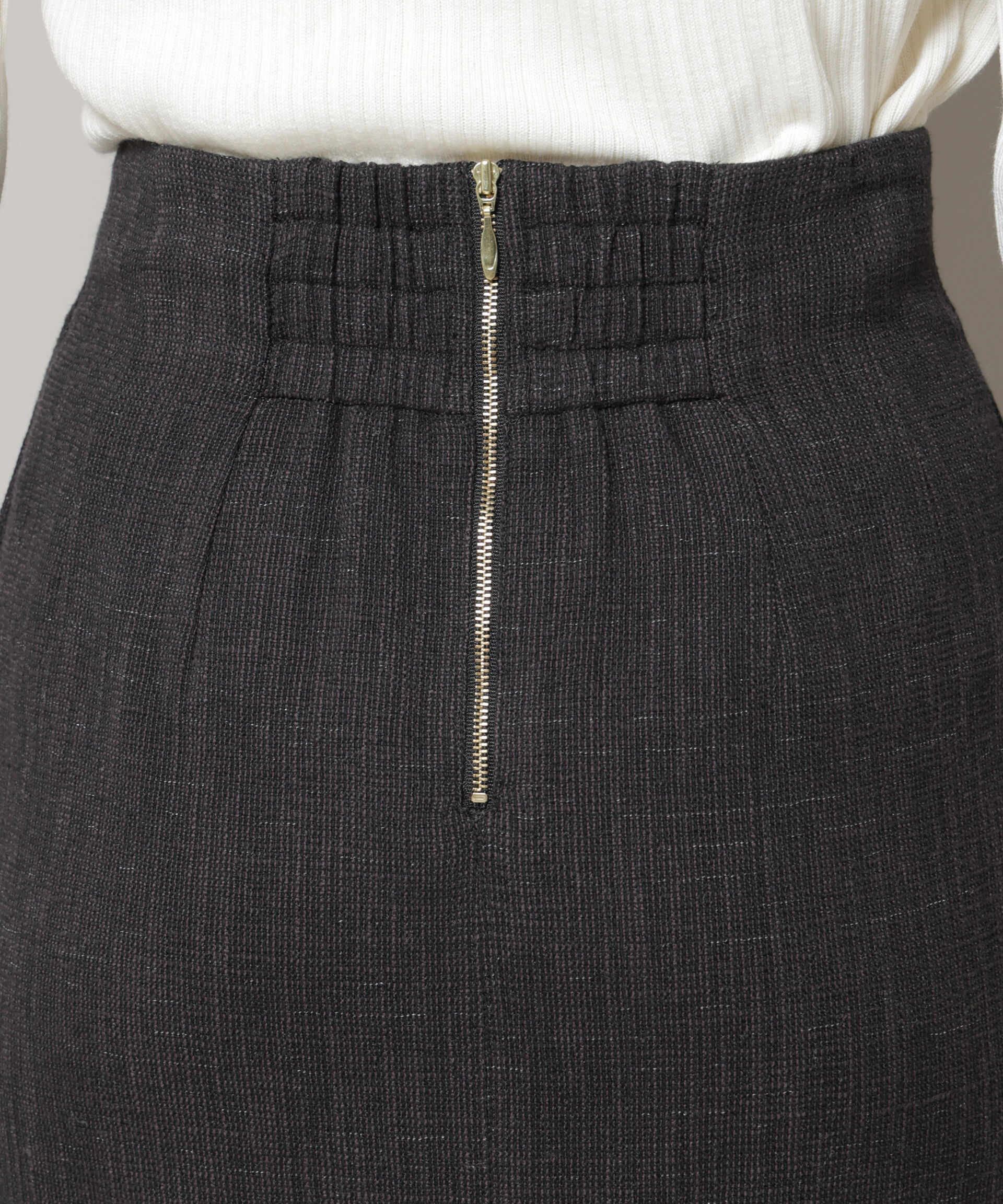 nano･universe「ツイードタイトスカート(セットアップ可)」|スカート|