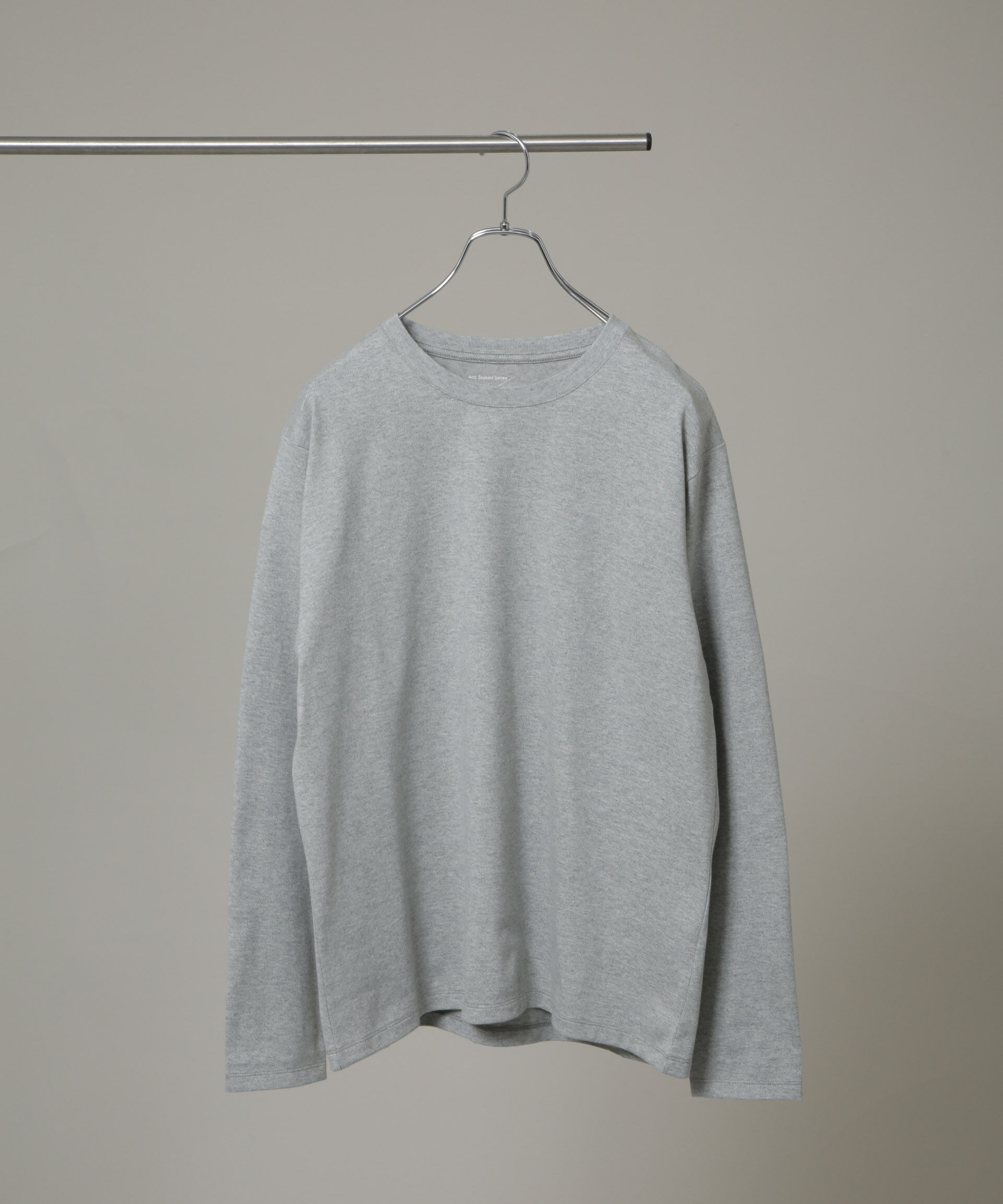 nano･universe「Anti Soaked(R)汗染み防止 クルーネックTシャツ 長袖」|Tシャツ・カットソー|