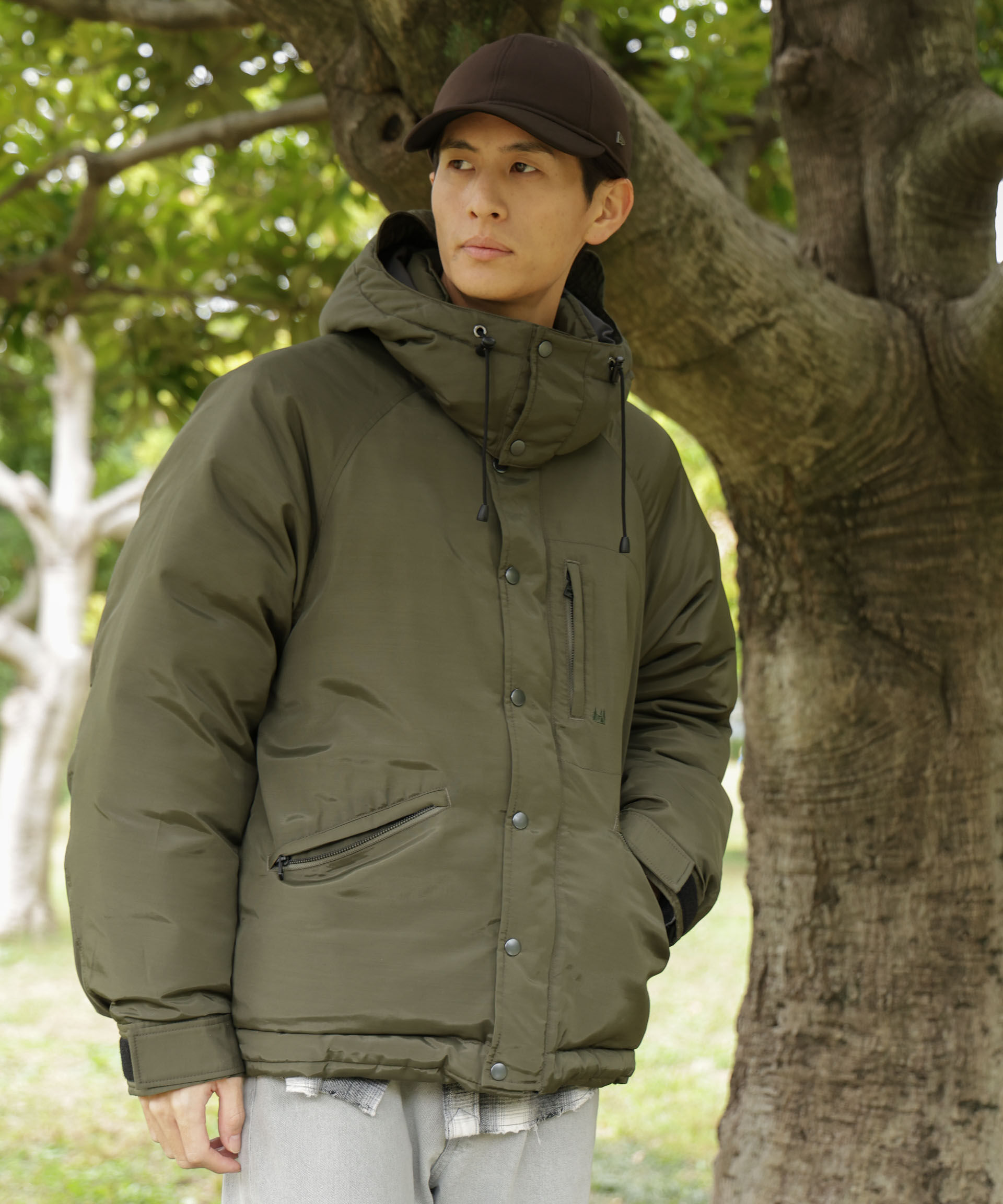 nano･universe「｢OGAWA PRODUCTS｣anewdown(R) 2WAYダウン 難燃性、撥水」|ダウン|