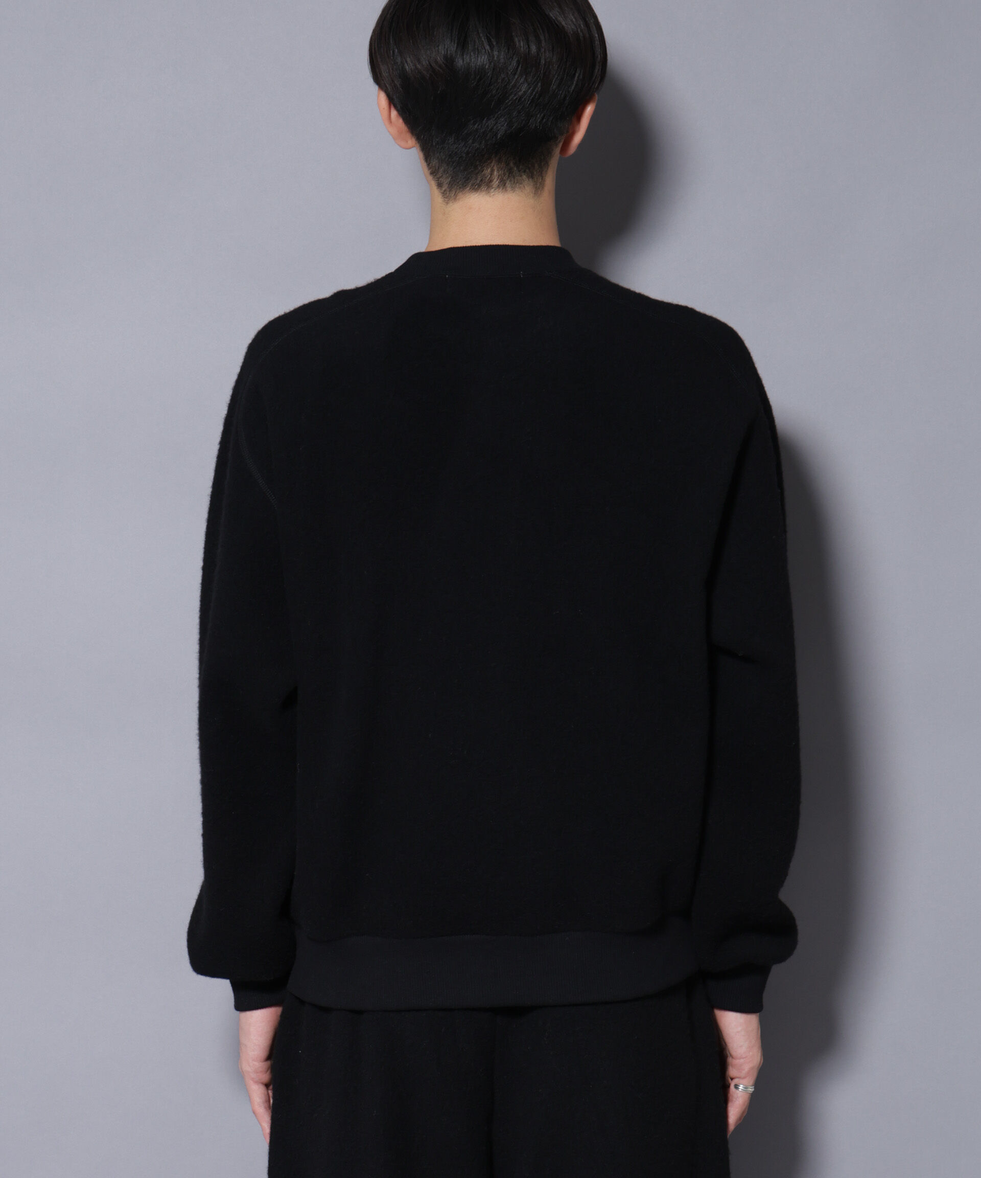 nano･universe「MIYATA&times;NANO JAPANMADE ウール/コットン スウェット」|Tシャツ・カットソー|