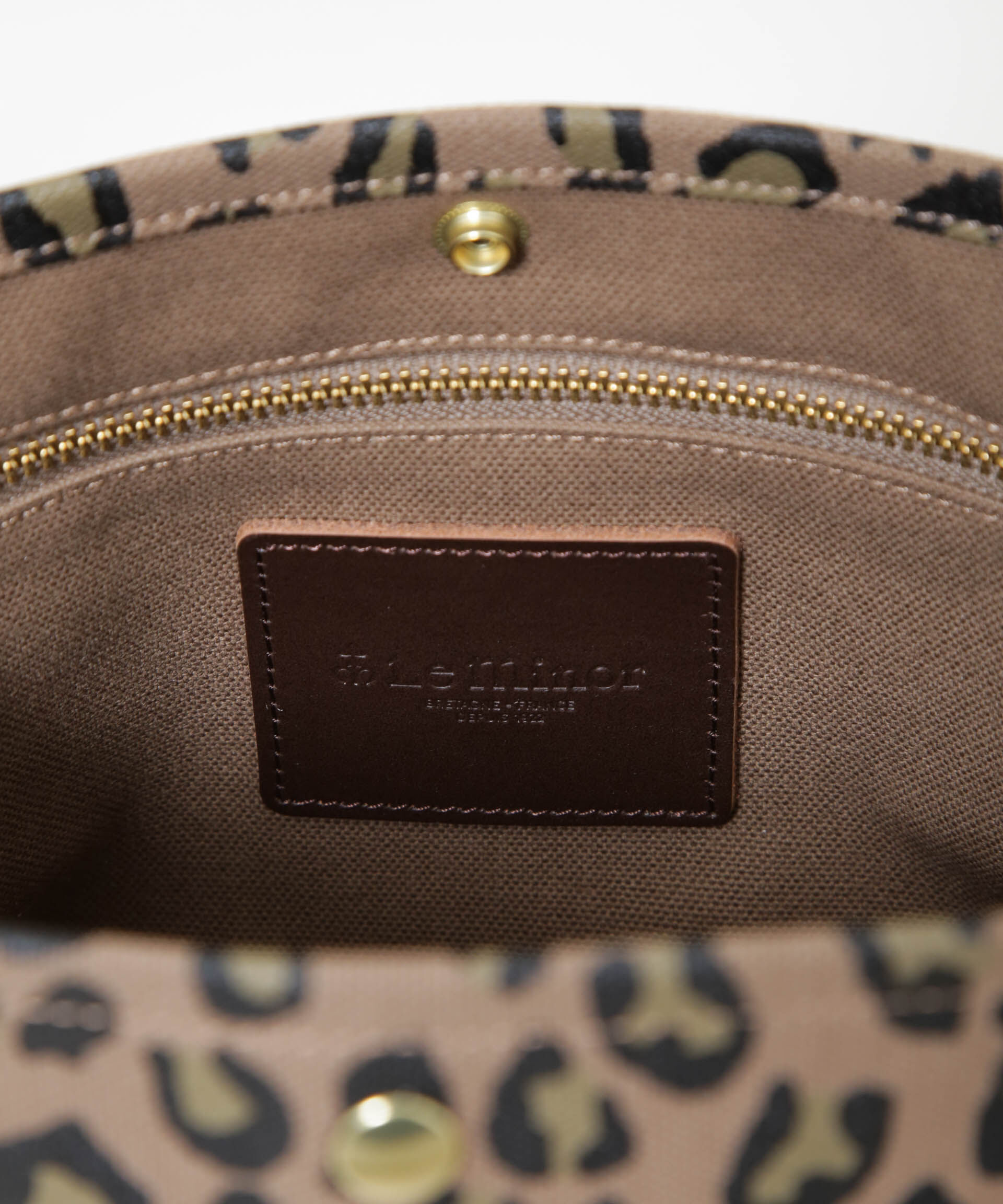 nano･universe「Le minor/別注 DEMI MARCHE LEOPARD」|ショルダー・メッセンジャー|