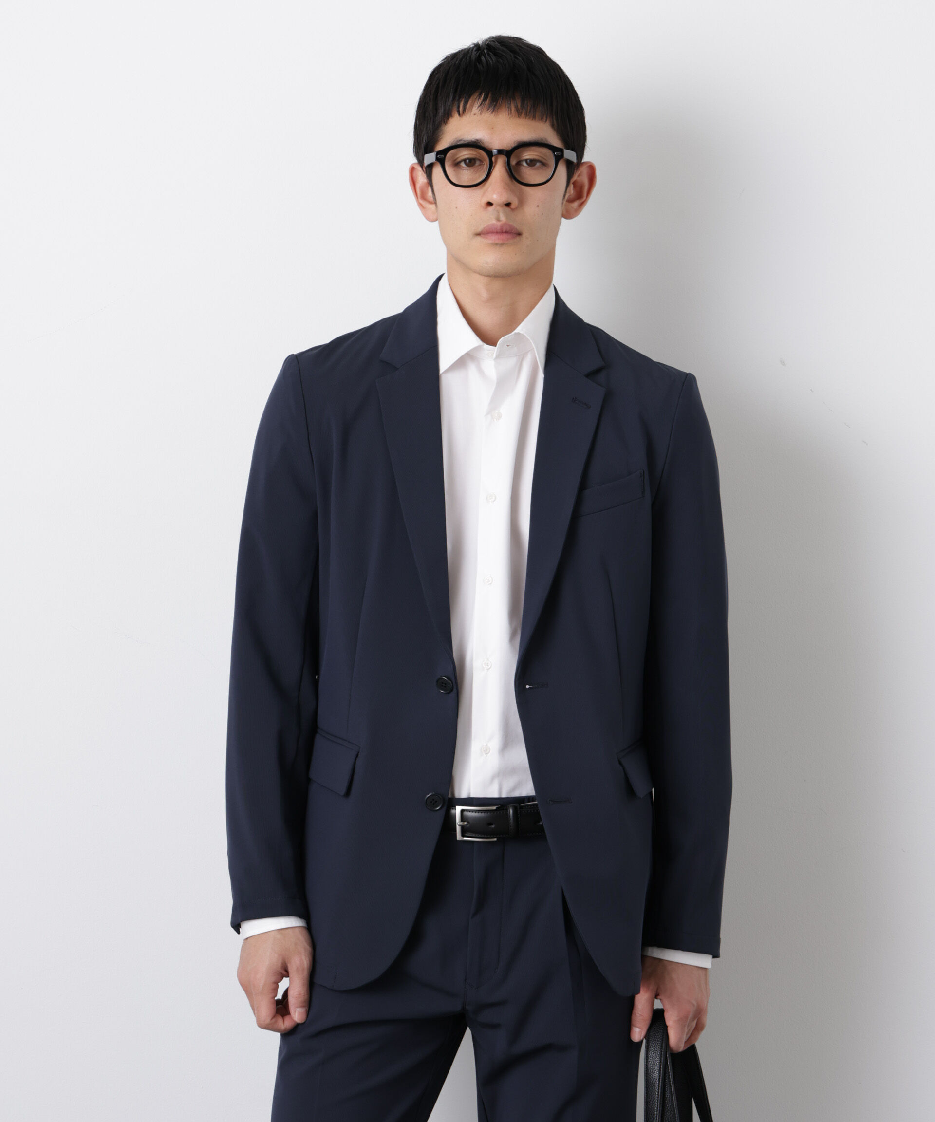 nano･universe「｢Damerino｣コードレーンストレッチセットアップ」|スーツ|