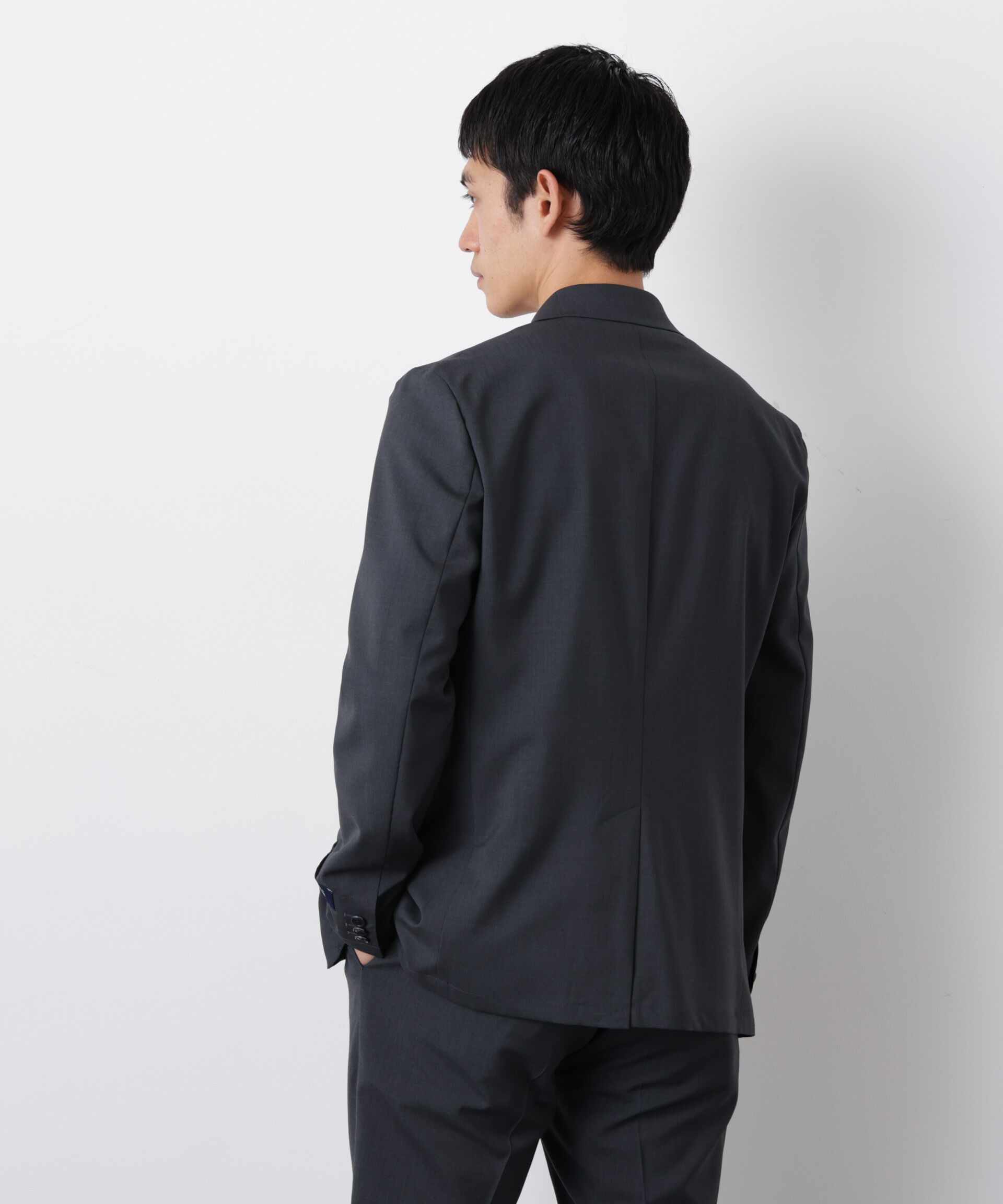 nano･universe「｢DamerinoSelect｣JAPANfabricウールストレッチジャケット（セットアップ可）」|スーツ|