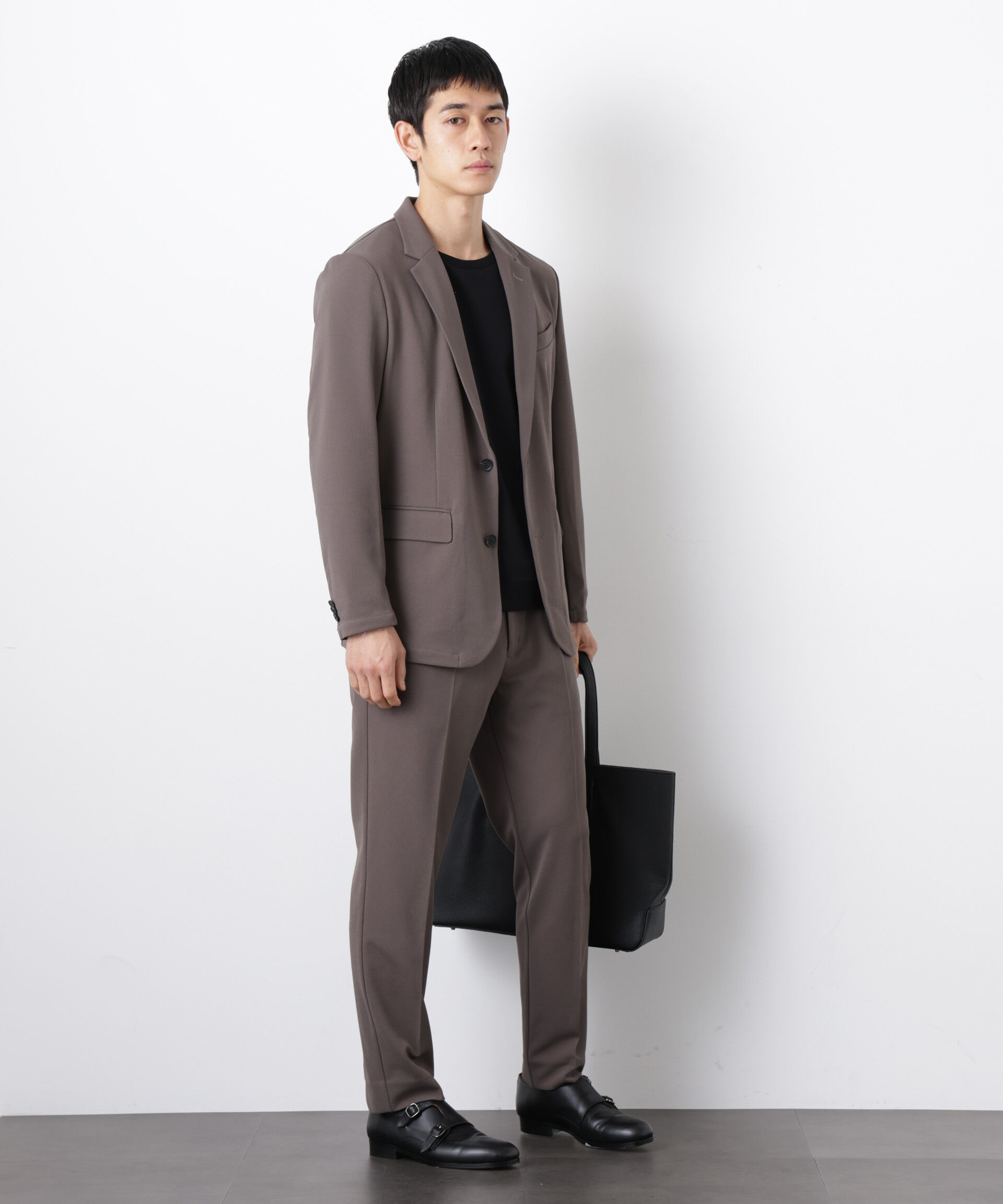 nano･universe「｢Damerino Pack｣for Jet Setter ブークレージャージセットアップ」|スーツ|