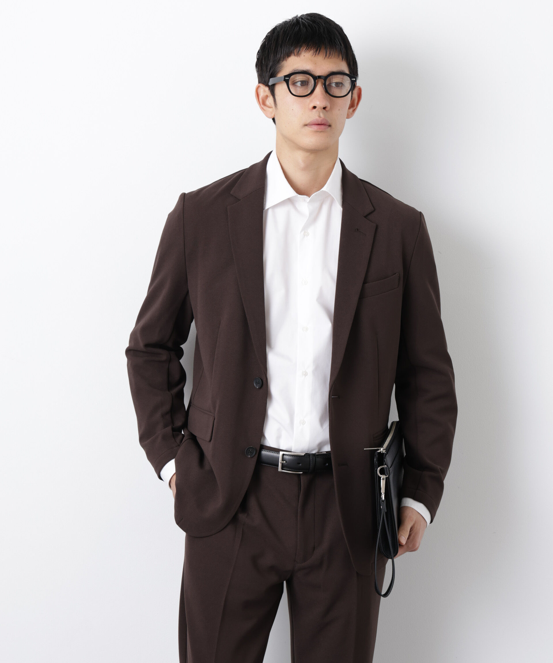 nano･universe「｢Damerino Pack｣for Jet Setter ブークレージャージセットアップ」|スーツ|