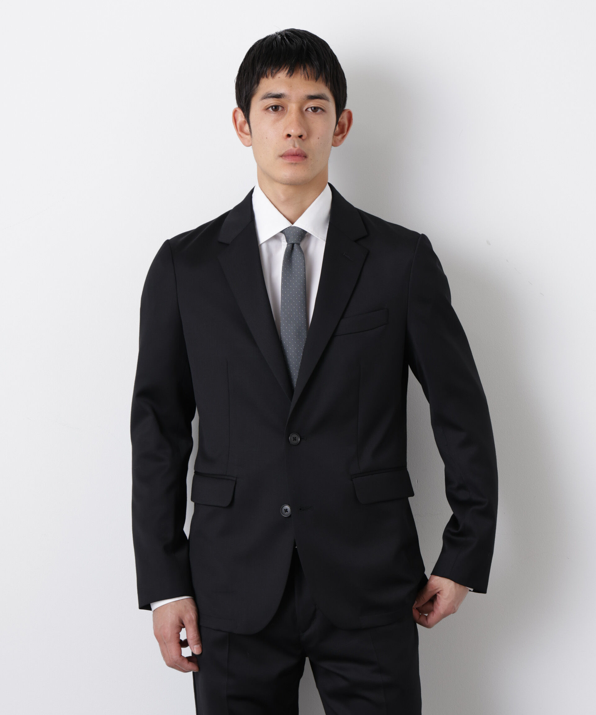 nano･universe「｢Damerino｣ExtrafineWoolmix ベネセットアップストレッチ」|スーツ|