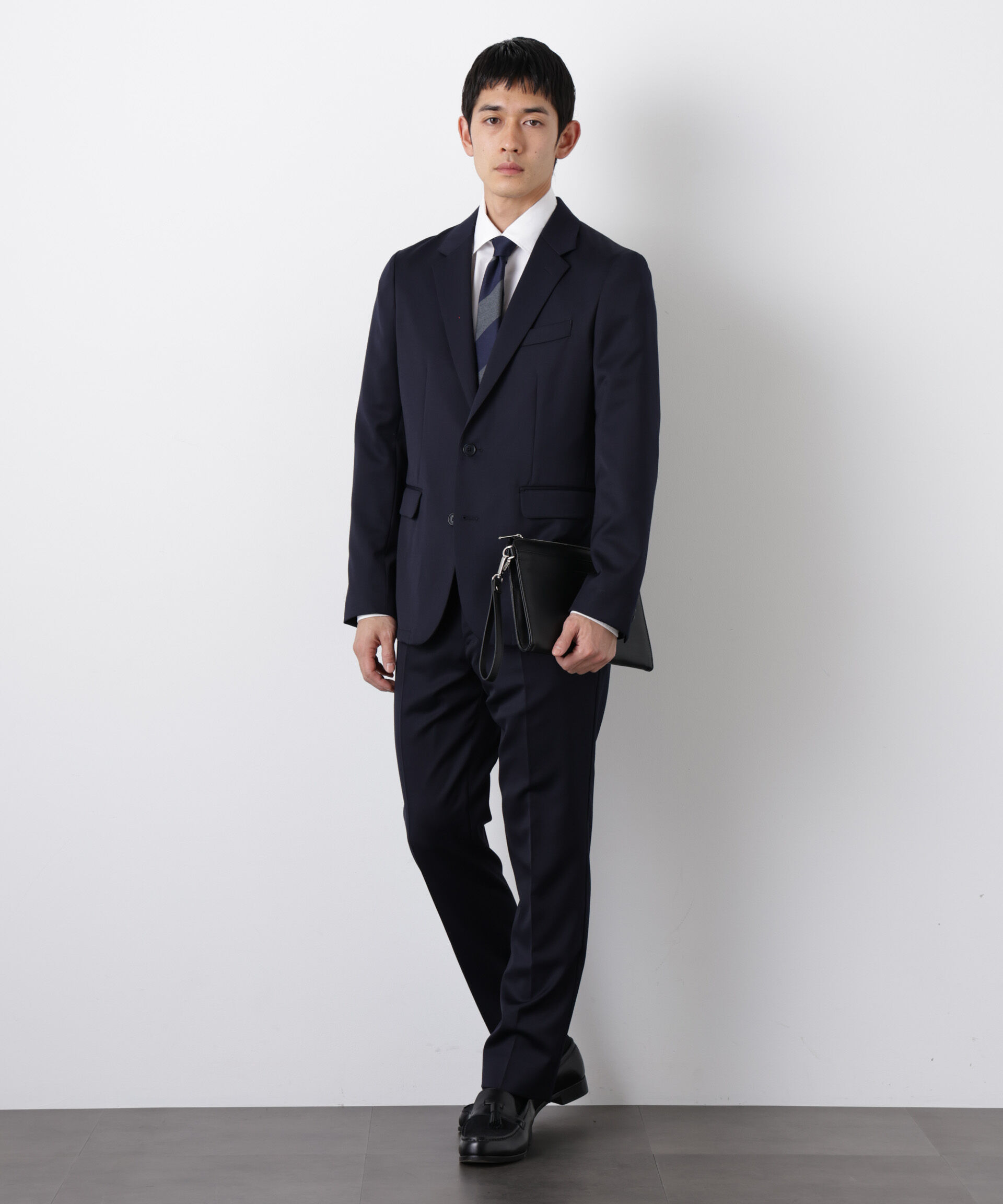 nano･universe「｢Damerino｣ExtrafineWoolmix ベネセットアップストレッチ」|スーツ|