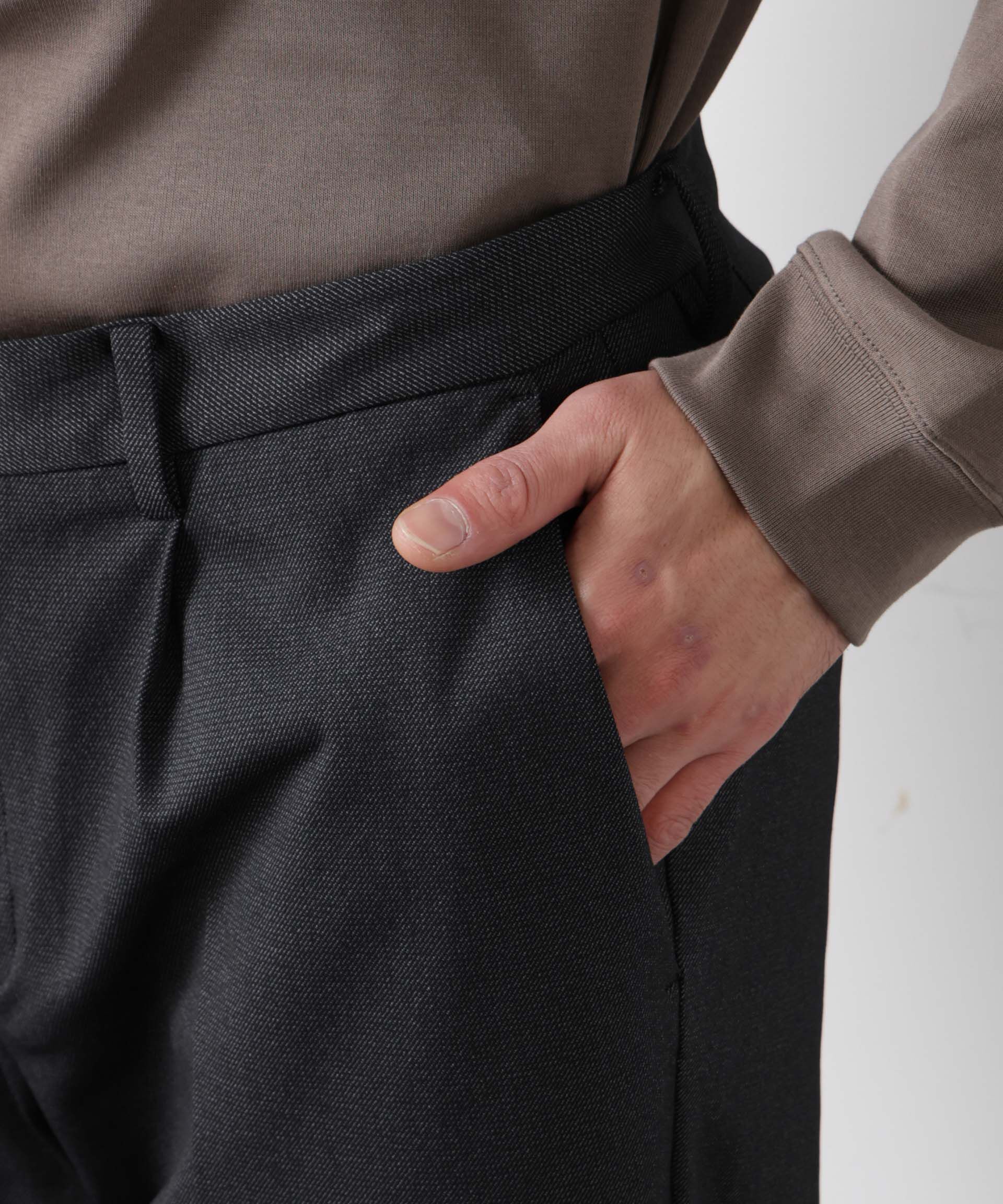 nano･universe「｢Damerino｣ 軽量ジャージーデニムライクストレッチセットアップ」|スーツ|