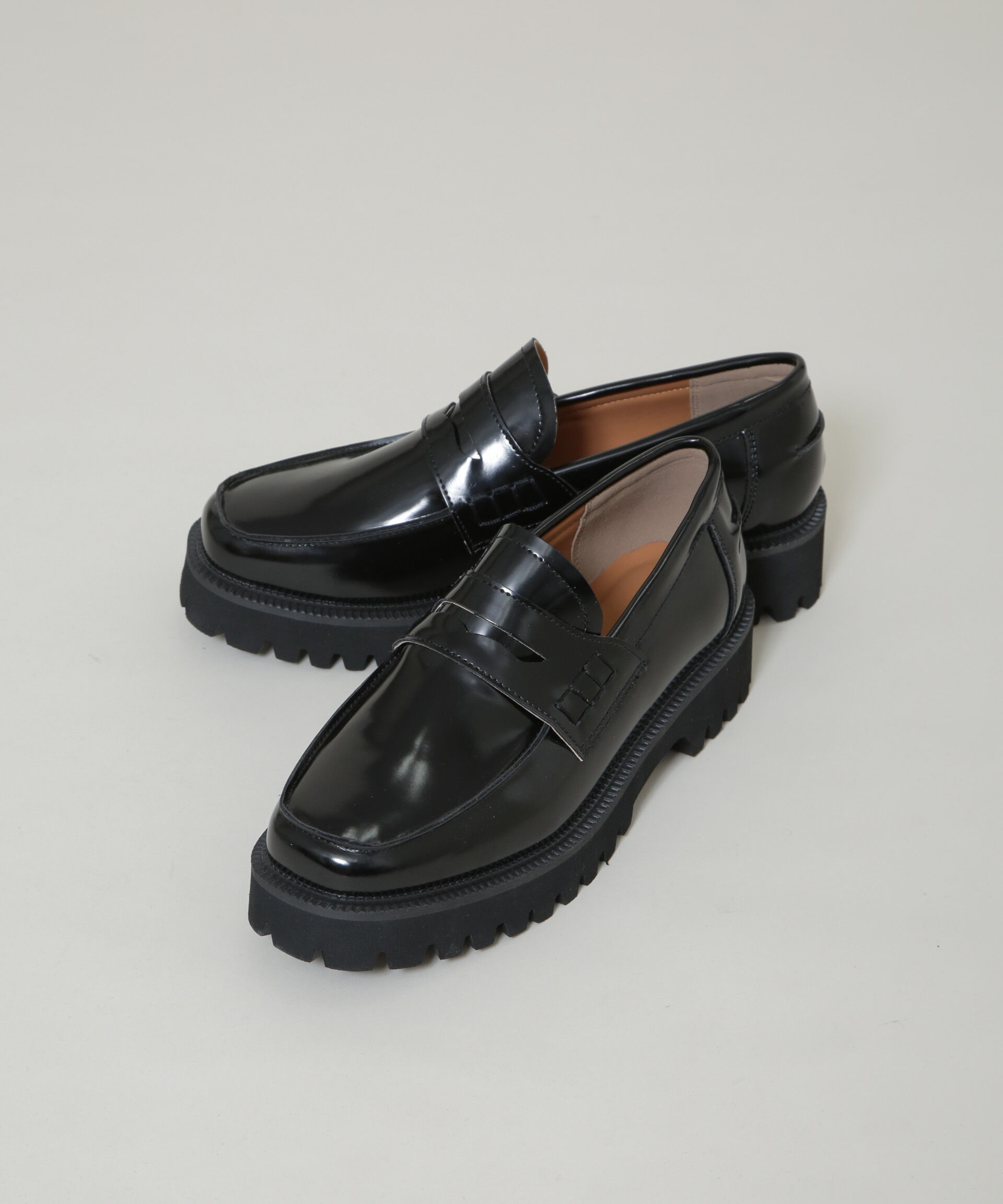 nano･universe「プラットフォームローファー」|ビジネス・ドレスシューズ|