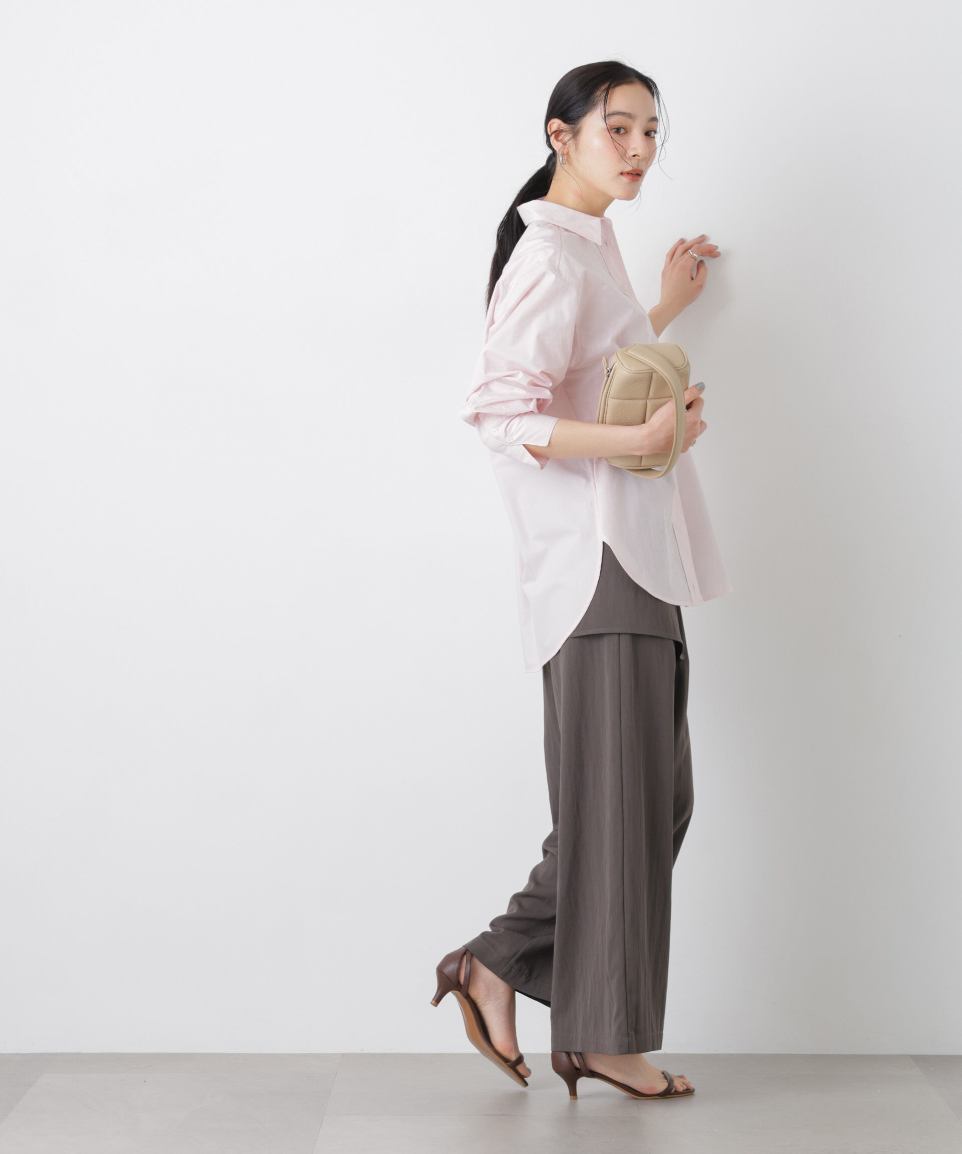 nano･universe「2wayオーバーシャツ」|シャツ・ブラウス|