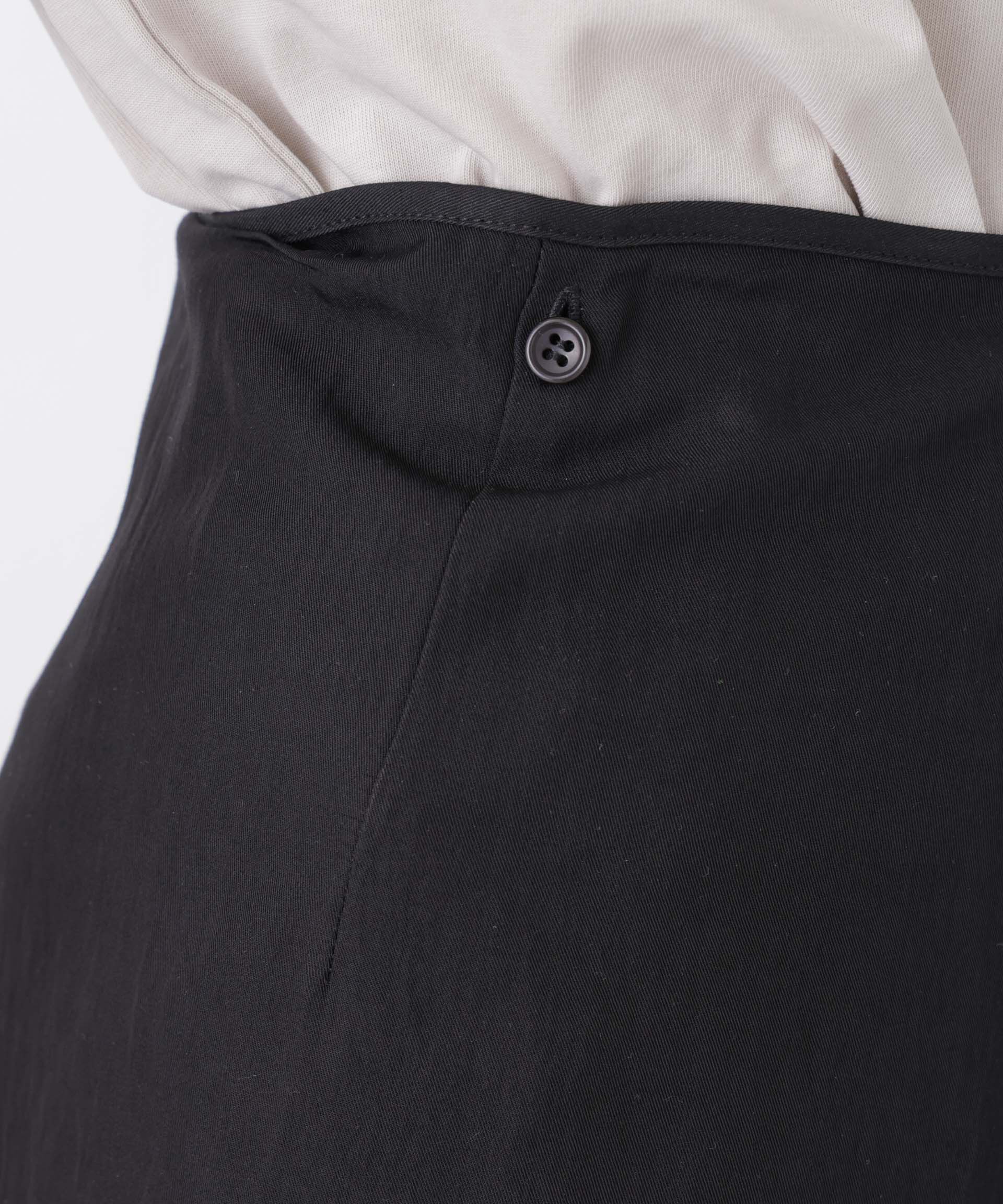 nano･universe「スカーフセットタックワイドパンツ」|チノ|