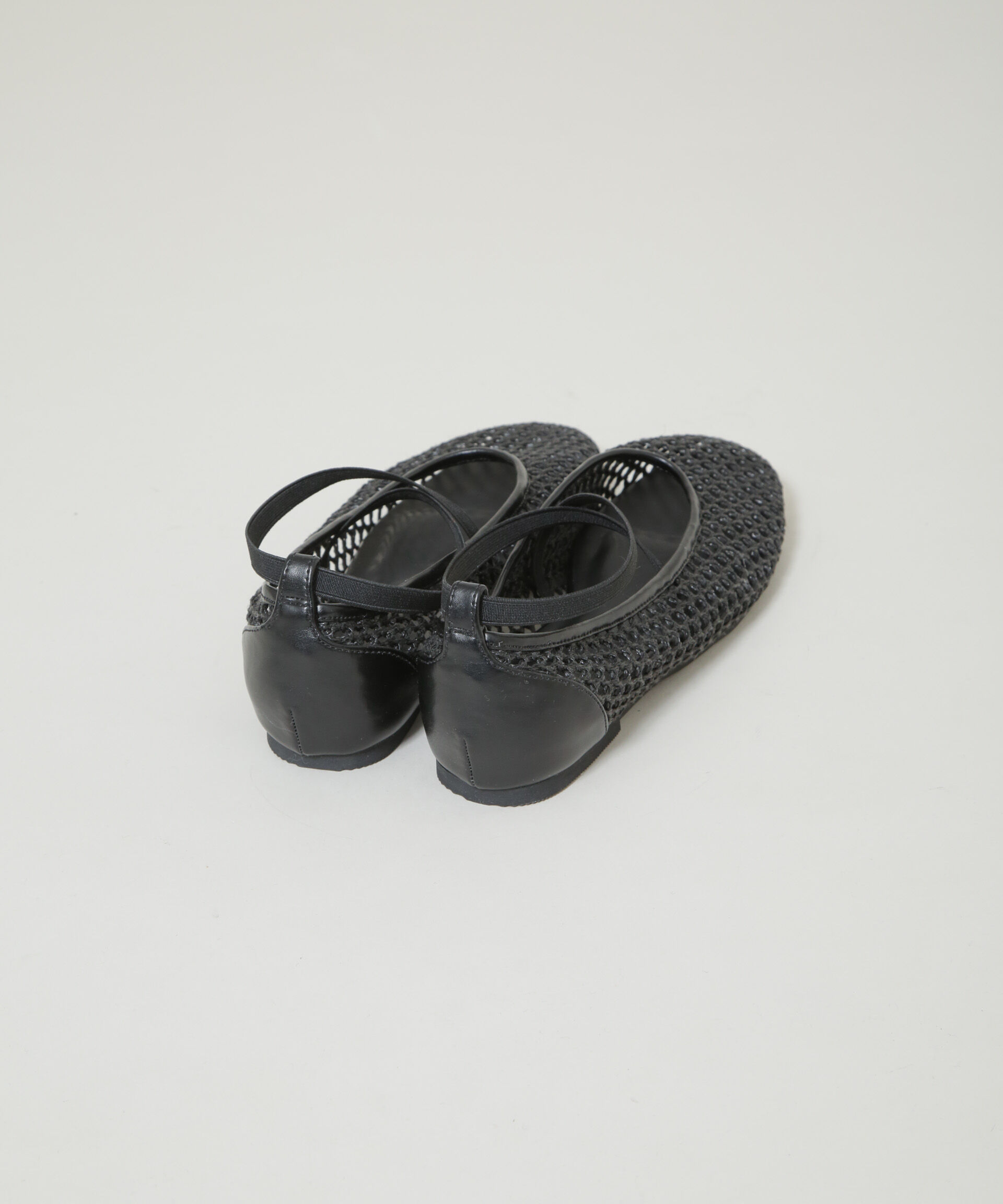 nano･universe「ストラップメッシュバレエシューズ」|サンダル|