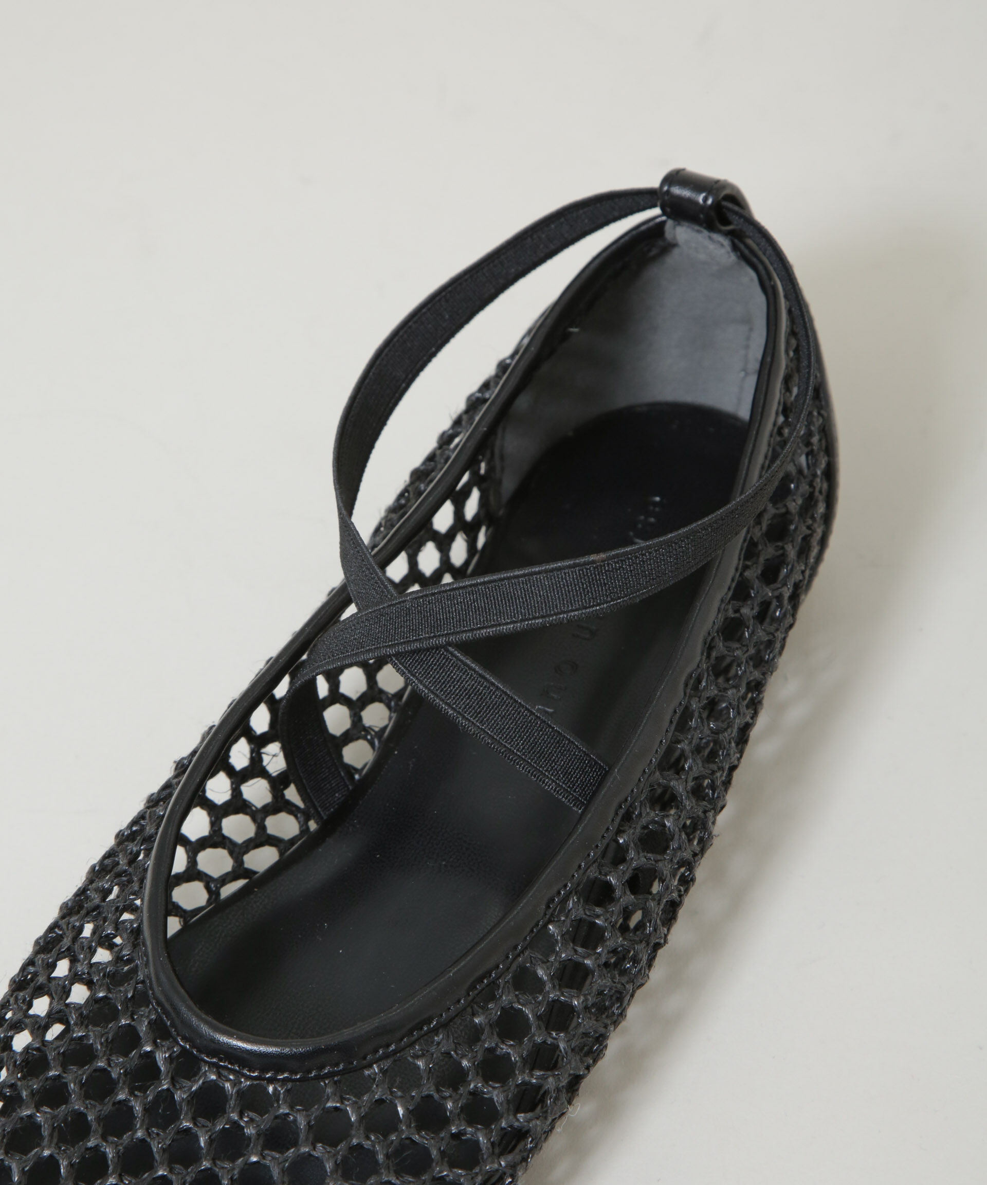nano･universe「ストラップメッシュバレエシューズ」|サンダル|