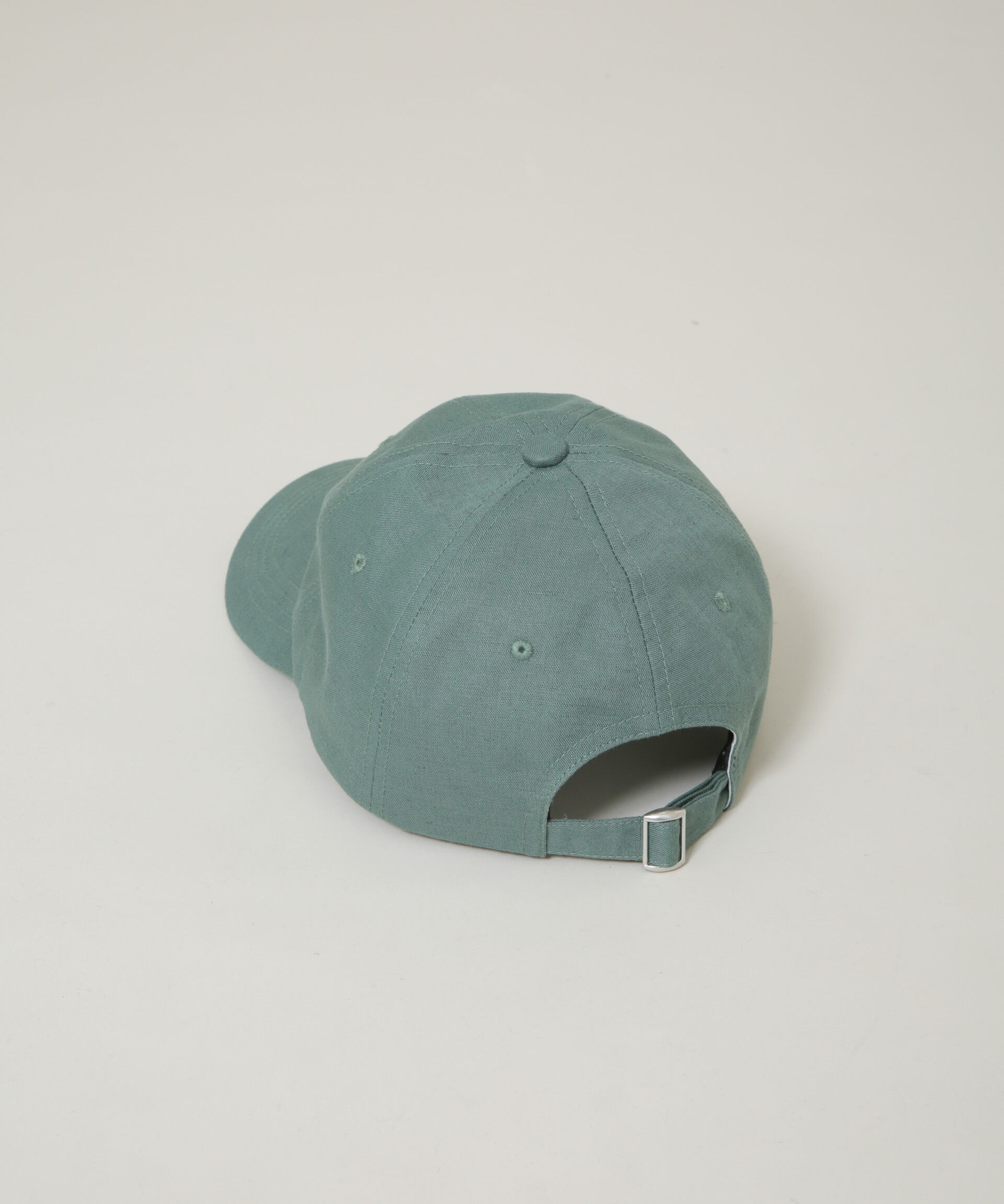 nano･universe「刺繍入りリネン混キャップ」|キャップ・キャスケット|