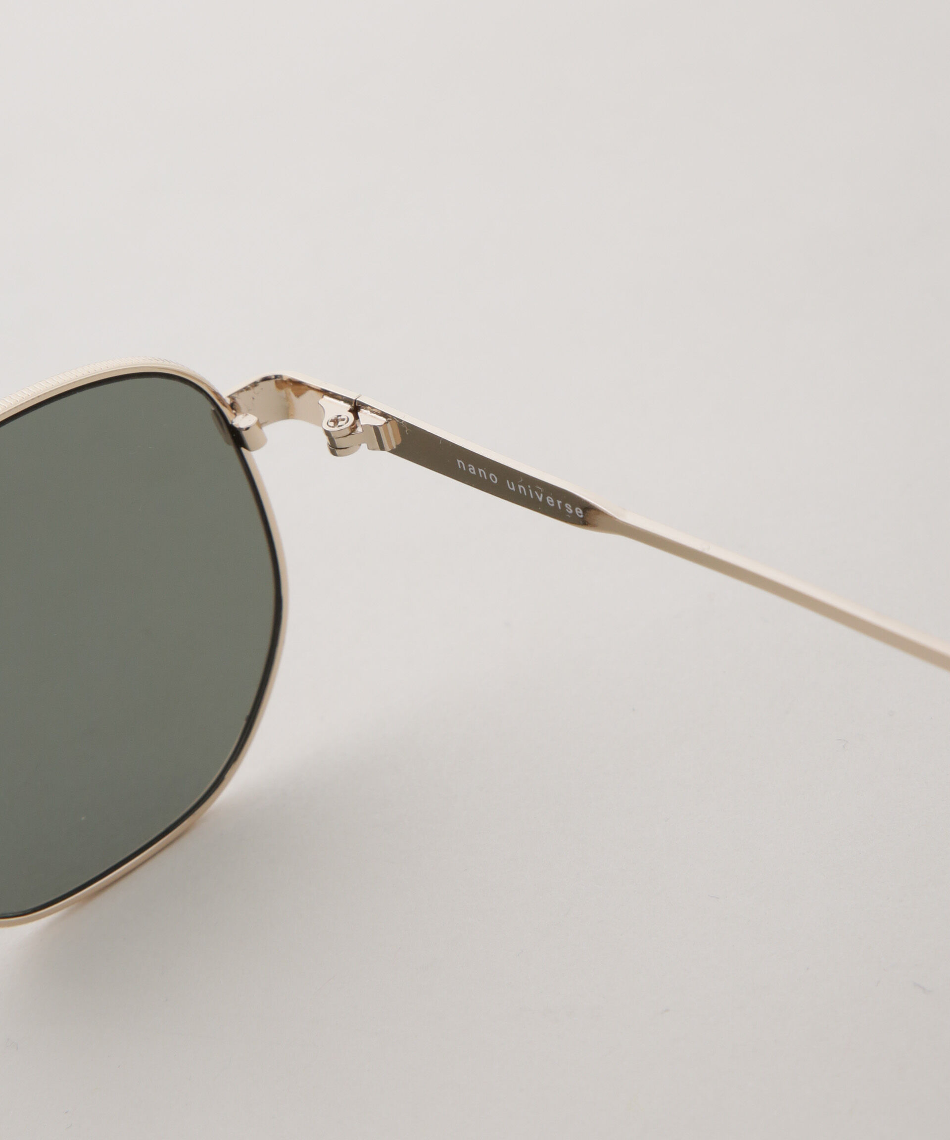 nano･universe「アイウェア/ヘキサゴン型 メタルフレーム」|メガネ|