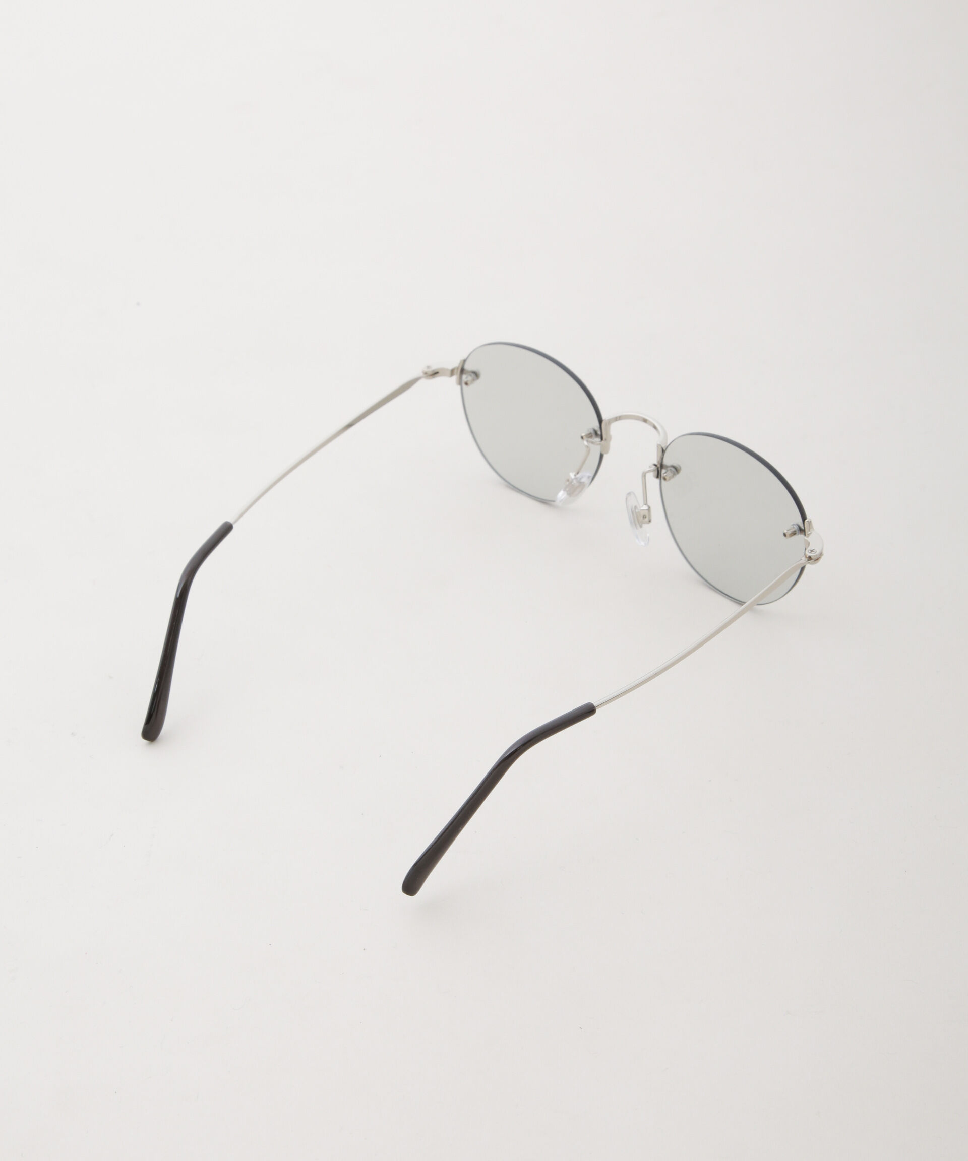 nano･universe「アイウエア サングラス/ボストン型 ツーポイントフレーム」|メガネ|