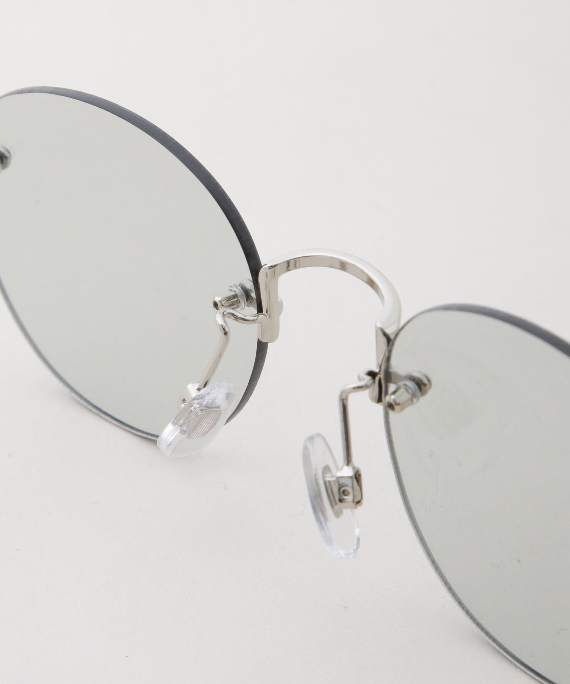 nano･universe「アイウエア サングラス/ボストン型 ツーポイントフレーム」|メガネ|