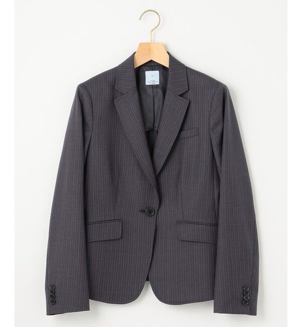 組曲「【セットアップ対応可】T/Wスーティングテーラード ジャケット」|テーラードジャケット|グレー系1