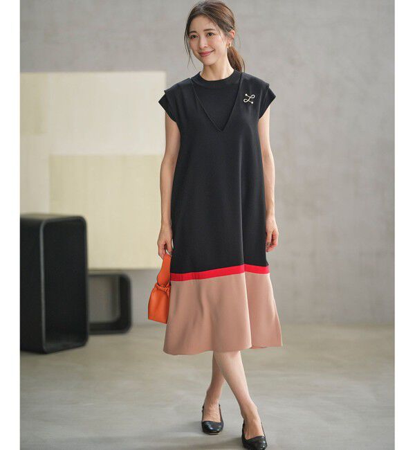 組曲「【2SET・WEB限定】バイカラー ジャンスカニットセット」|スーツ|