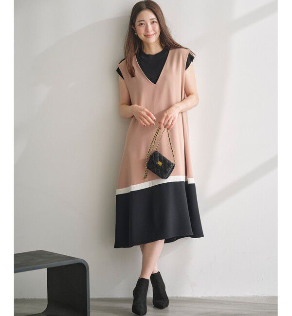 組曲「【2SET・WEB限定】バイカラー ジャンスカニットセット」|スーツ|