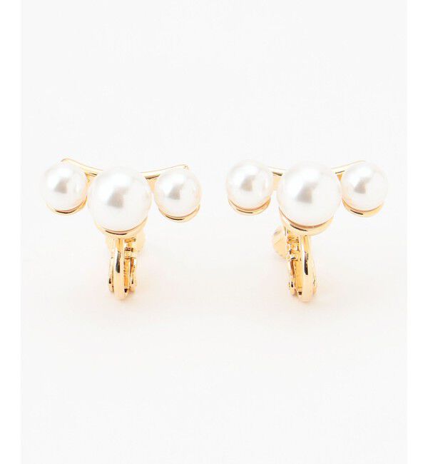 組曲「スリーフェイクパールイヤリング」|イヤリング|