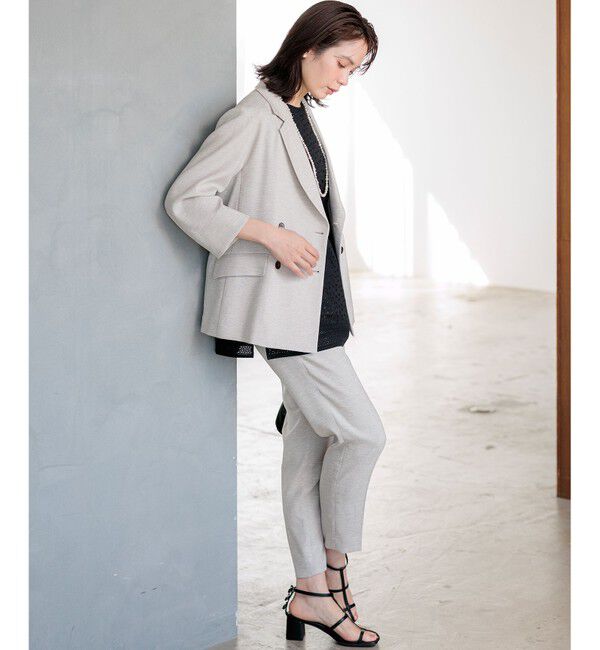 組曲「ライトリネンライク ジャケット」|テーラードジャケット|