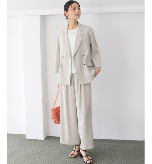 組曲「ライトリネンライク ジャケット」|テーラードジャケット|