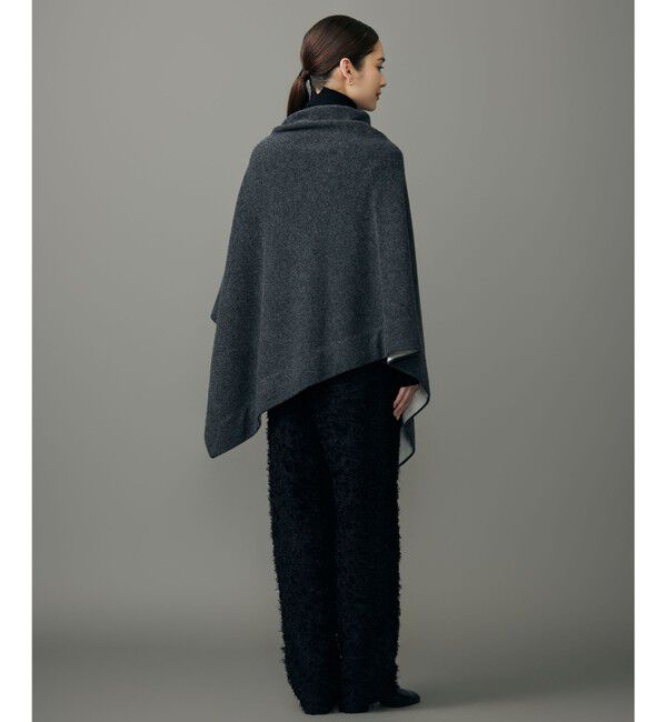 自由区「【カタログ掲載】ボイルドウール ポンチョ」|ポンチョ・ケープ|