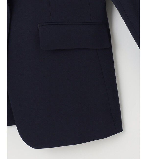 23区「【セットアップ対応/洗える】トリアセダブルジョーゼット テーラード ジャケット」|テーラードジャケット|